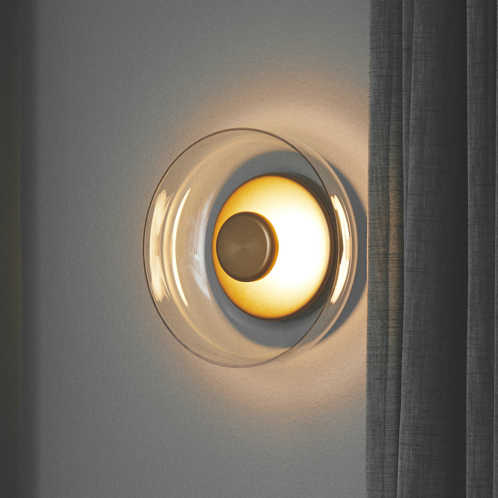 Nuura Blossi Wall/Ceiling Aplique de pared LED dorado
