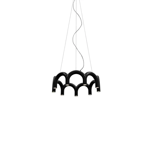Colgante ARCH Lámpara Colgante Negro