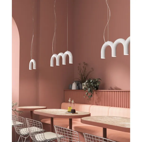 Oblure Colgante Triplete Arco Negro – Lámpara colgante — imagen 5