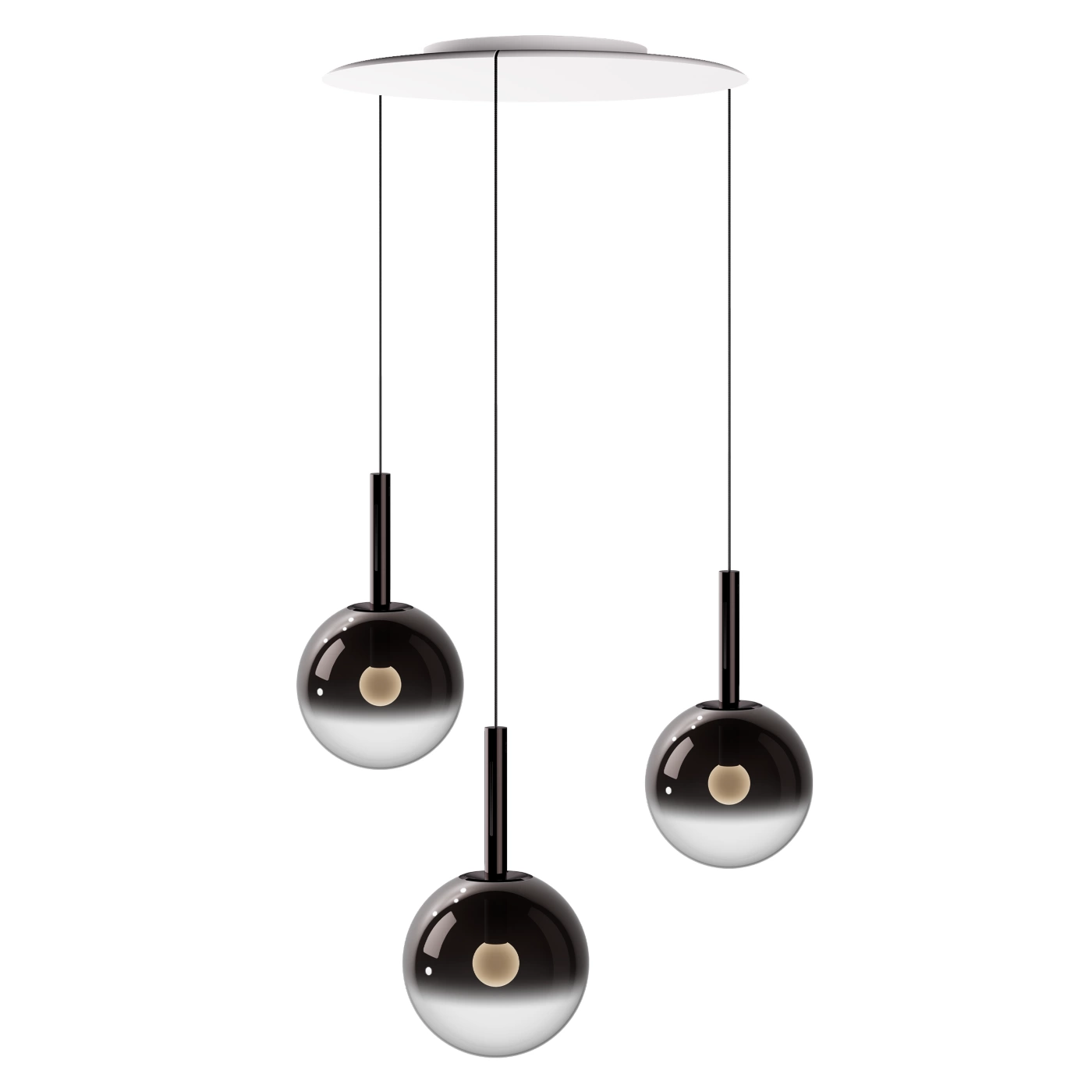 Occhio Luna Sospeso Cloud 3 Fix 170, lámpara de suspensión LED