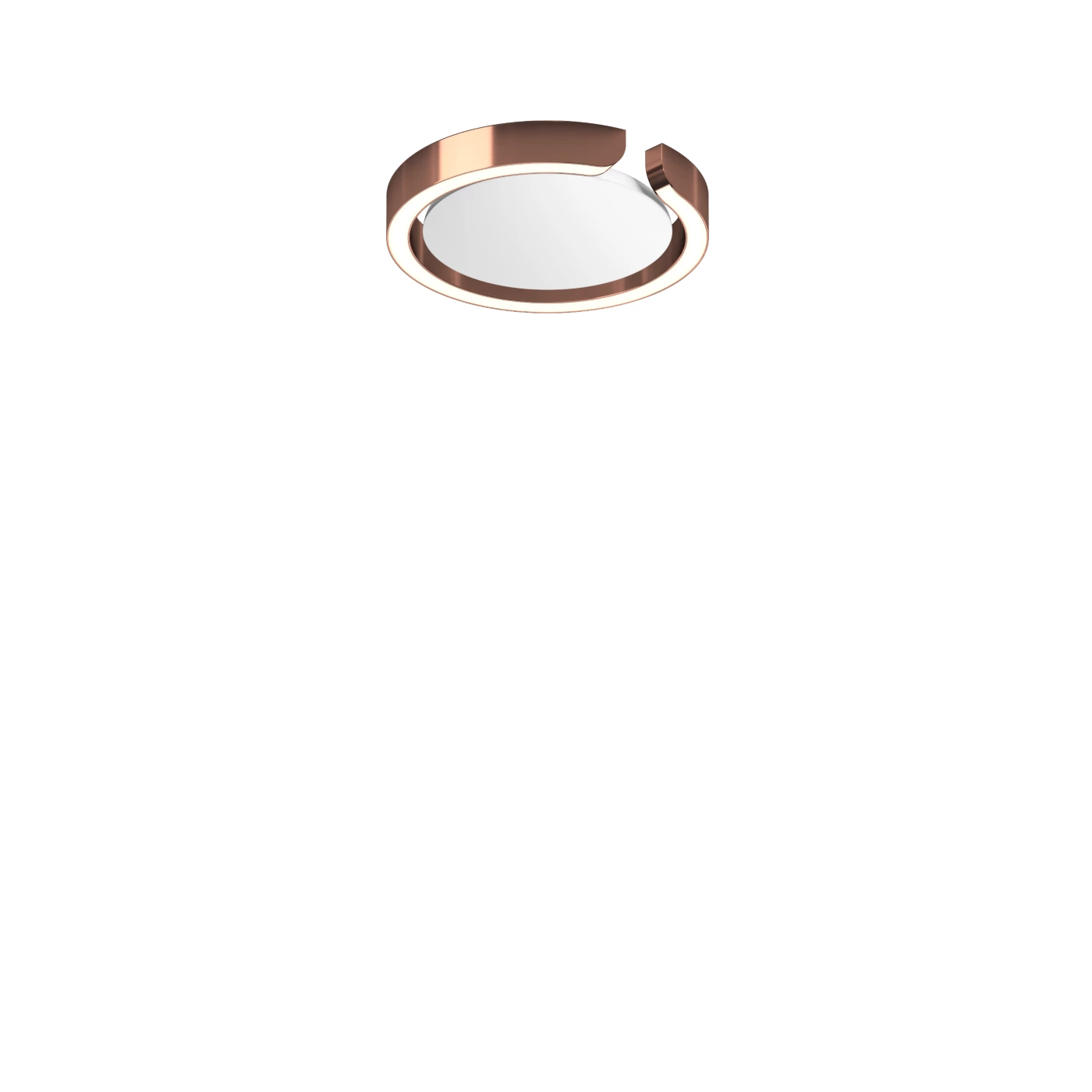 Occhio Mito Soffitto 20 Flat Narrow, de techo/pared empotrable Led – Lámpara