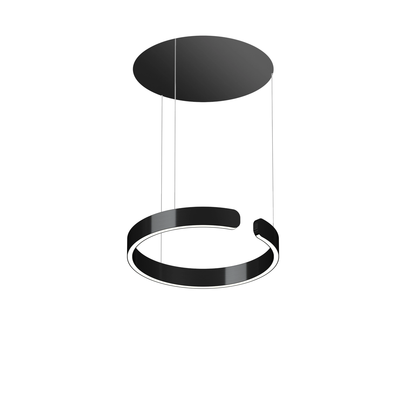 Occhio Mito Sospeso 40 Move Pure Room, lámpara empotrada de suspensión LED