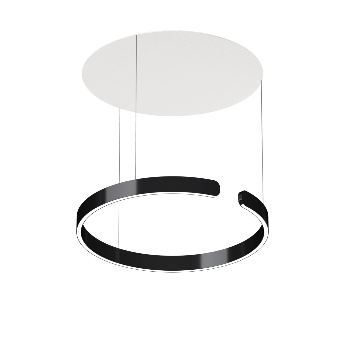 Occhio Mito Sospeso 60 Variabel Up Lusso Room, lámpara de suspensión LED