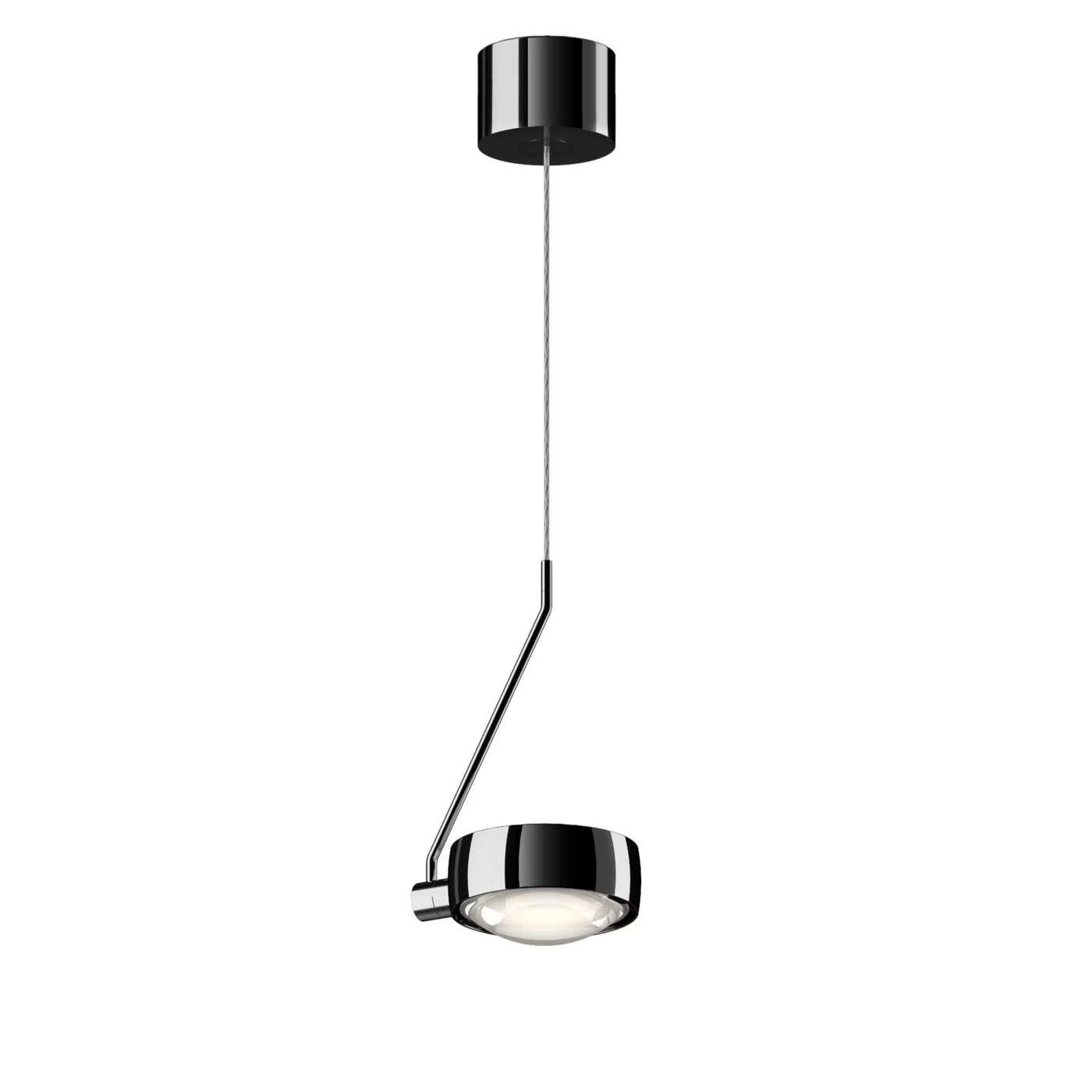 Occhio Sento Filo Var Up E, lámpara de suspensión LED