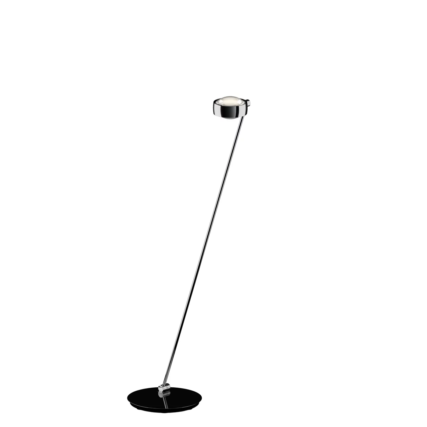 Occhio Sento Lettura 125 D, lámpara de pie LED izquierda