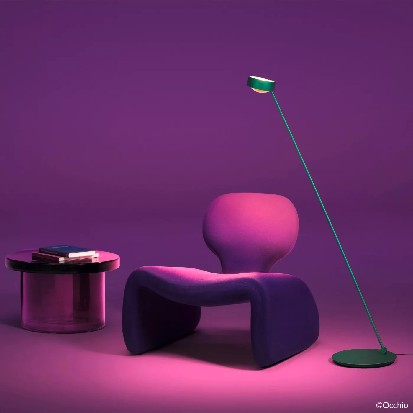 Occhio Sento Lettura 125 E, derecha – Lámpara de pie led — imagen 4