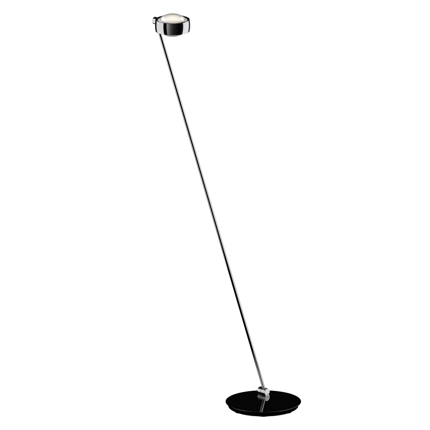 Occhio Sento Lettura 160 D, lámpara de pie LED derecha
