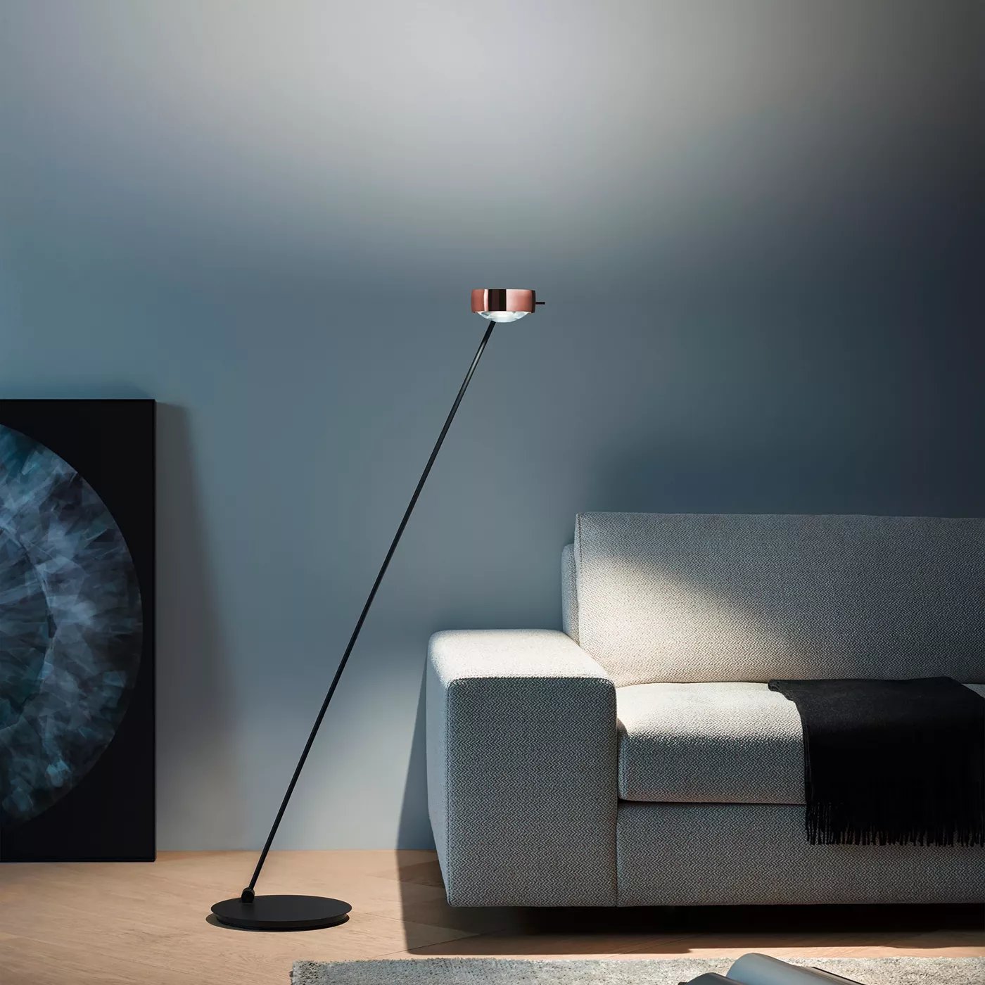 Occhio Sento Lettura 160 E, izquierda – Lámpara de pie led — imagen 3