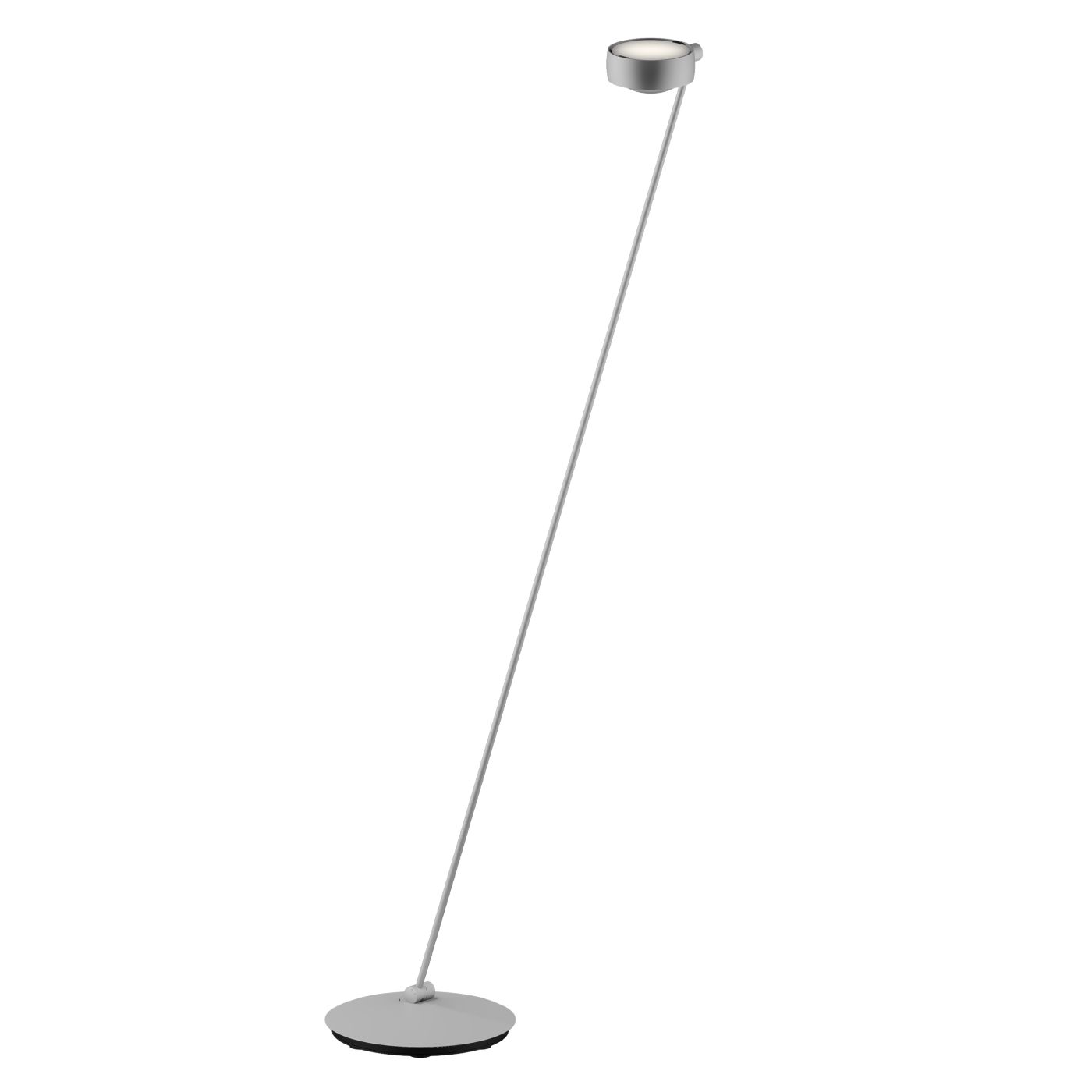 Occhio Sento Lettura 160 E, lámpara de pie LED izquierda