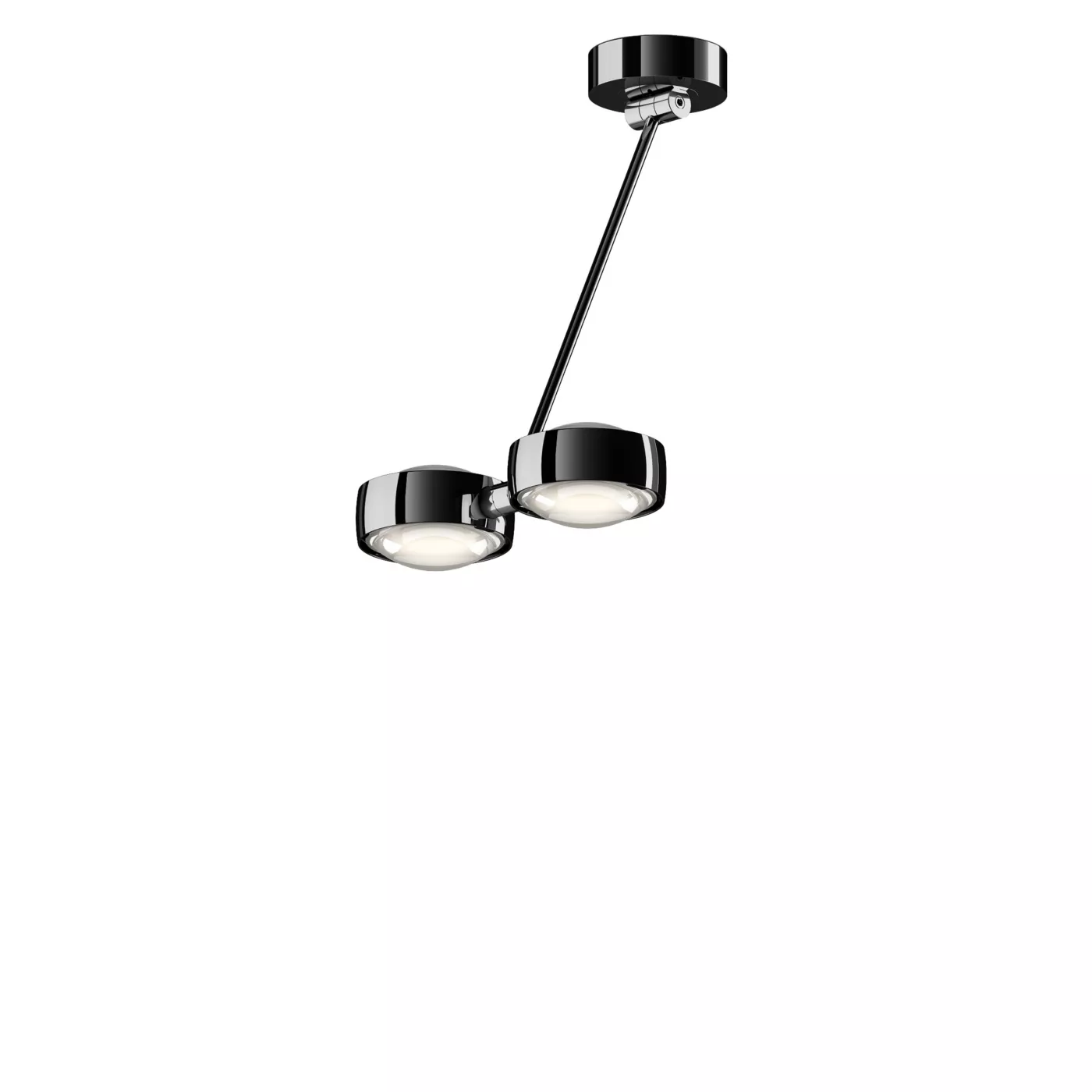 Occhio Sento Soffitto Doppio 40 Up D, 2 focos – Lámpara de techo led