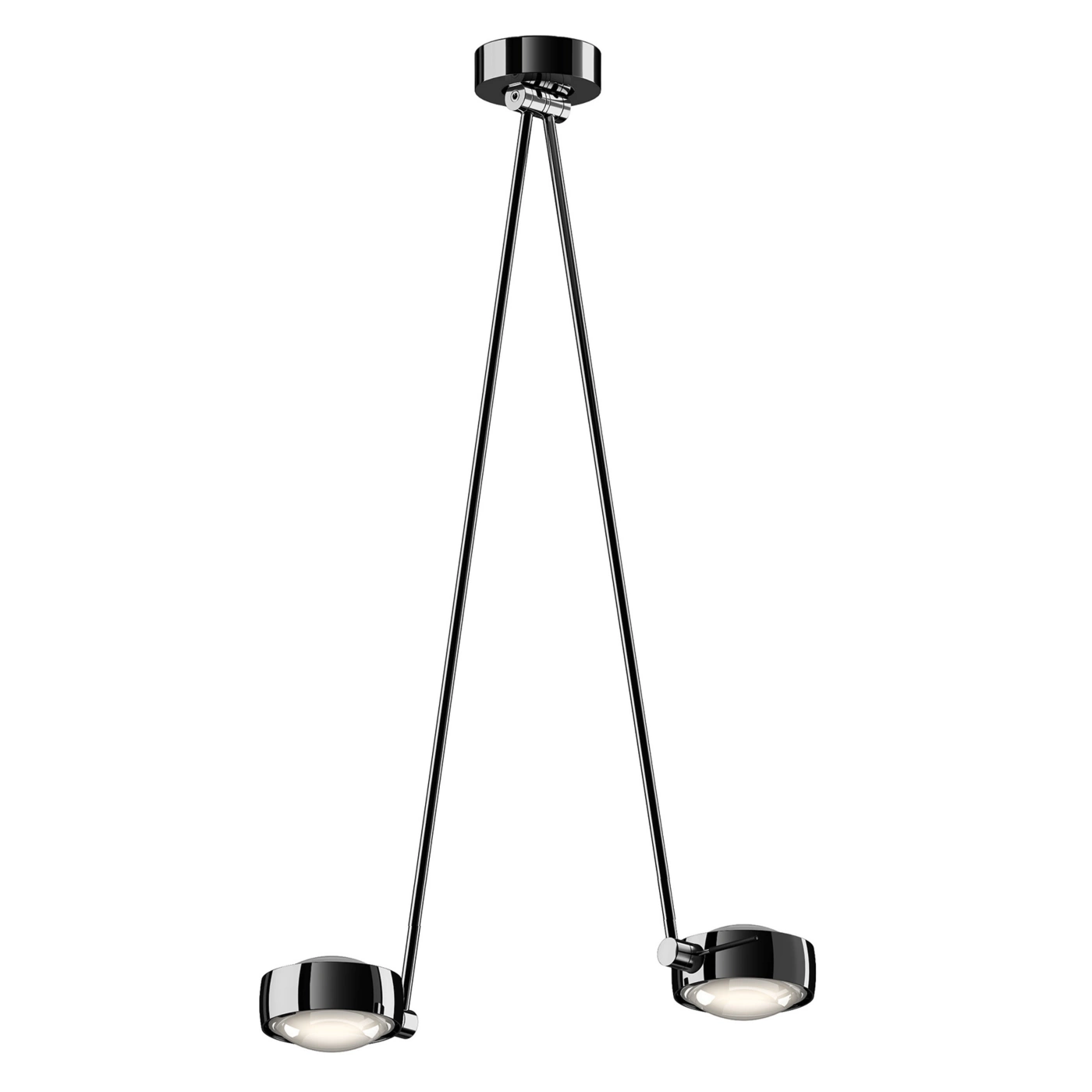 Occhio Sento Soffitto Due 125 Up D, lámpara de techo LED 2 focos