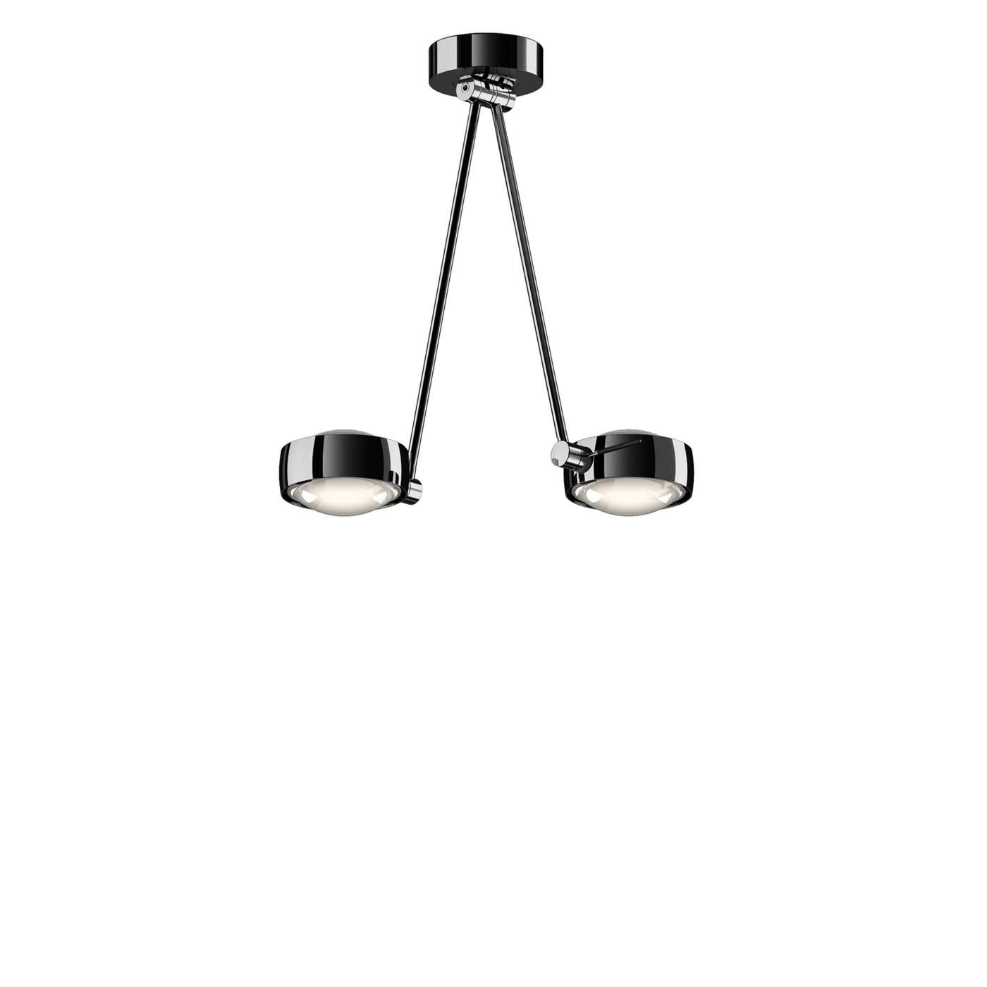 Occhio Sento Soffitto Due 40 Up D, 2 focos – Lámpara de techo led