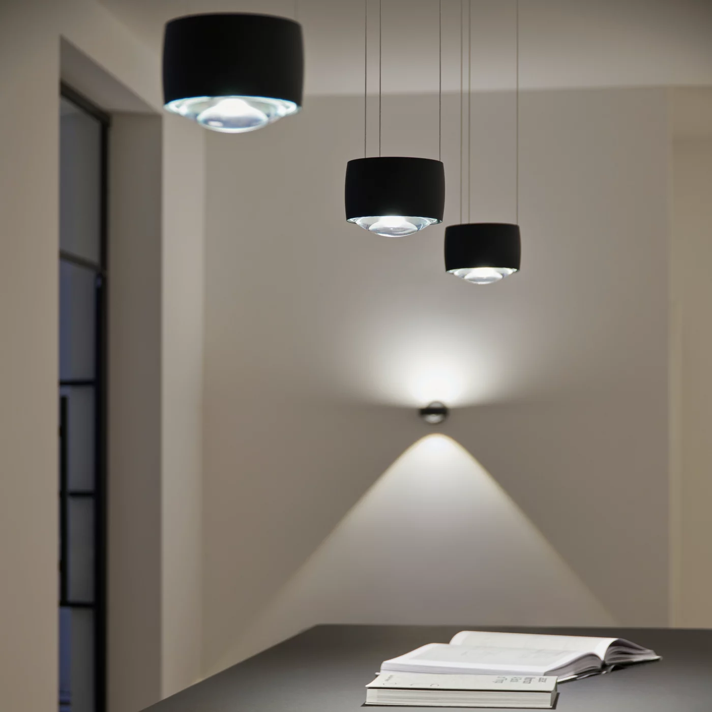 Occhio Sento Sospeso Tre Var D, 3 focos – Lámpara de suspensión led — imagen 6