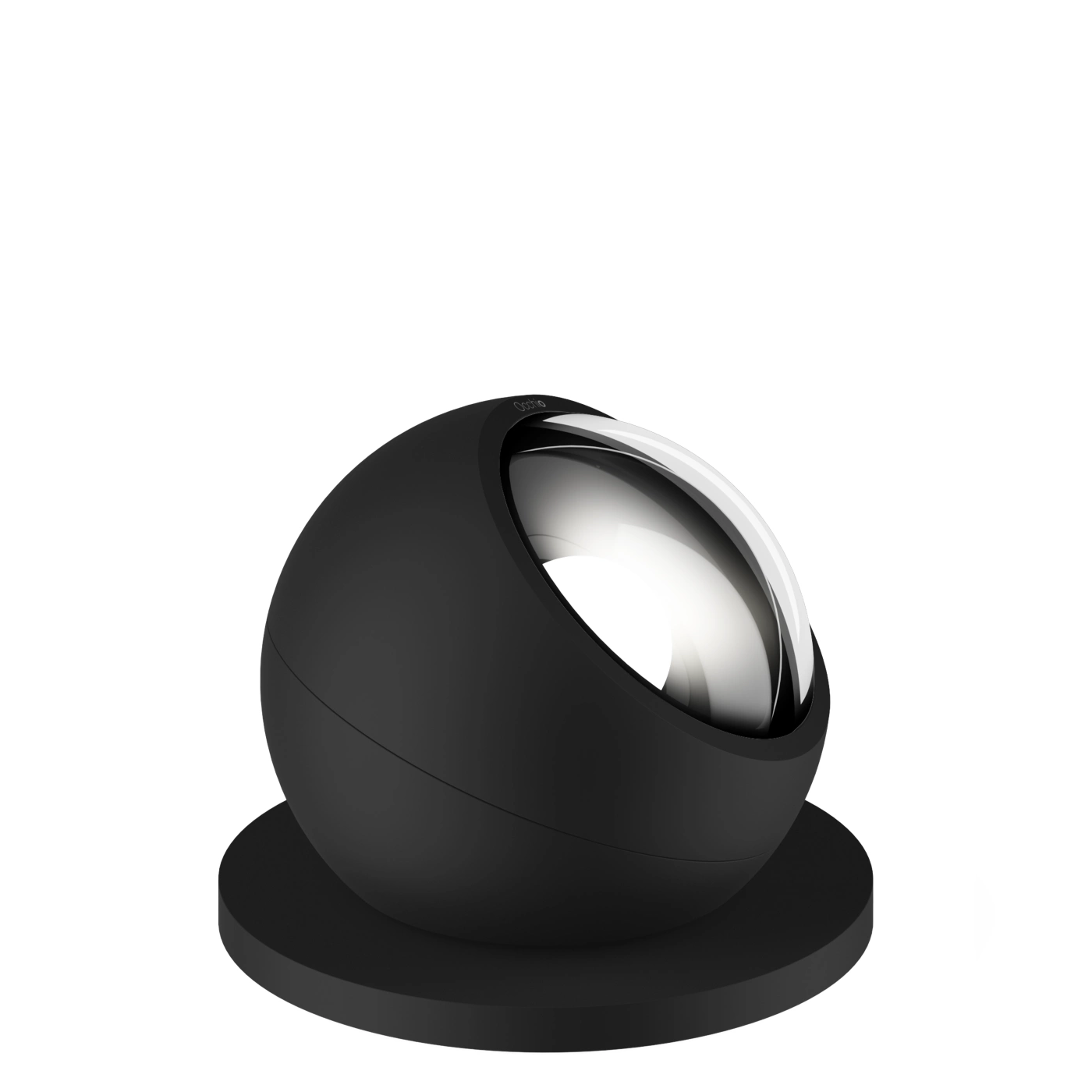 Occhio Sito Basso Volt S40, Focos de suelo LED Outdoor cabeza negra mate/pie negro mate - 2.700 K