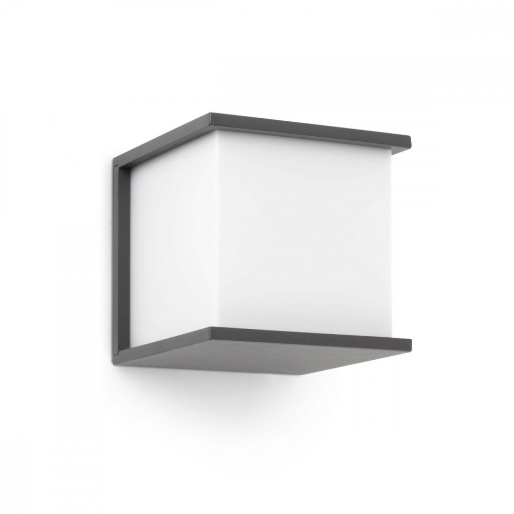 Faro Kubick (gris oscuro) – Aplique