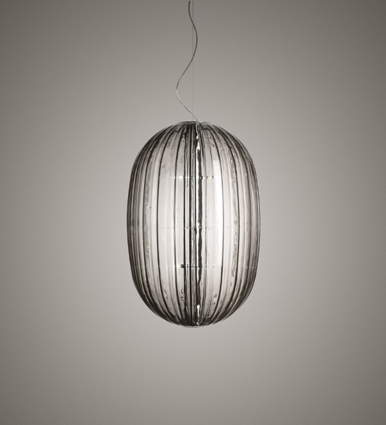 Foscarini Plass media con regulador sobremesa