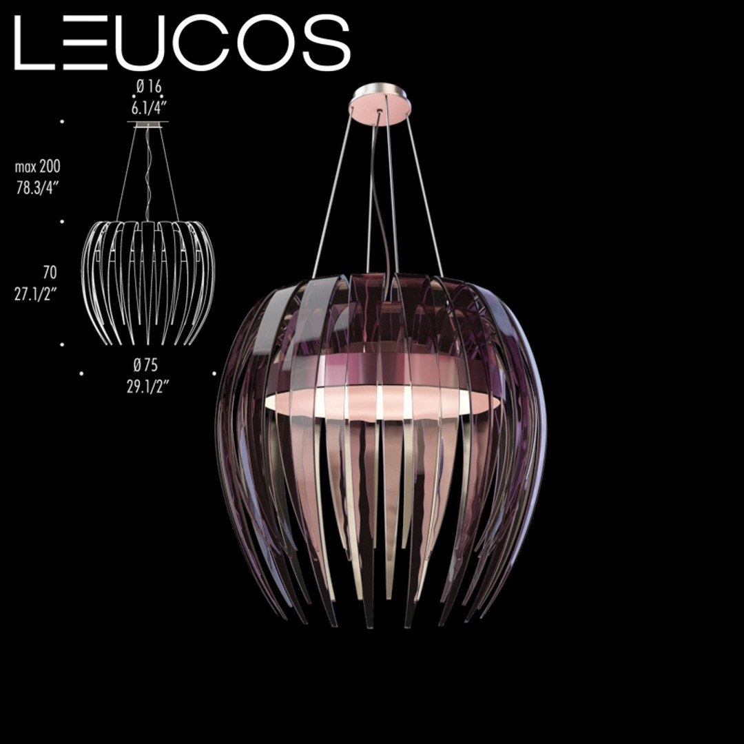 Leucos DRACENA S75 suspensión