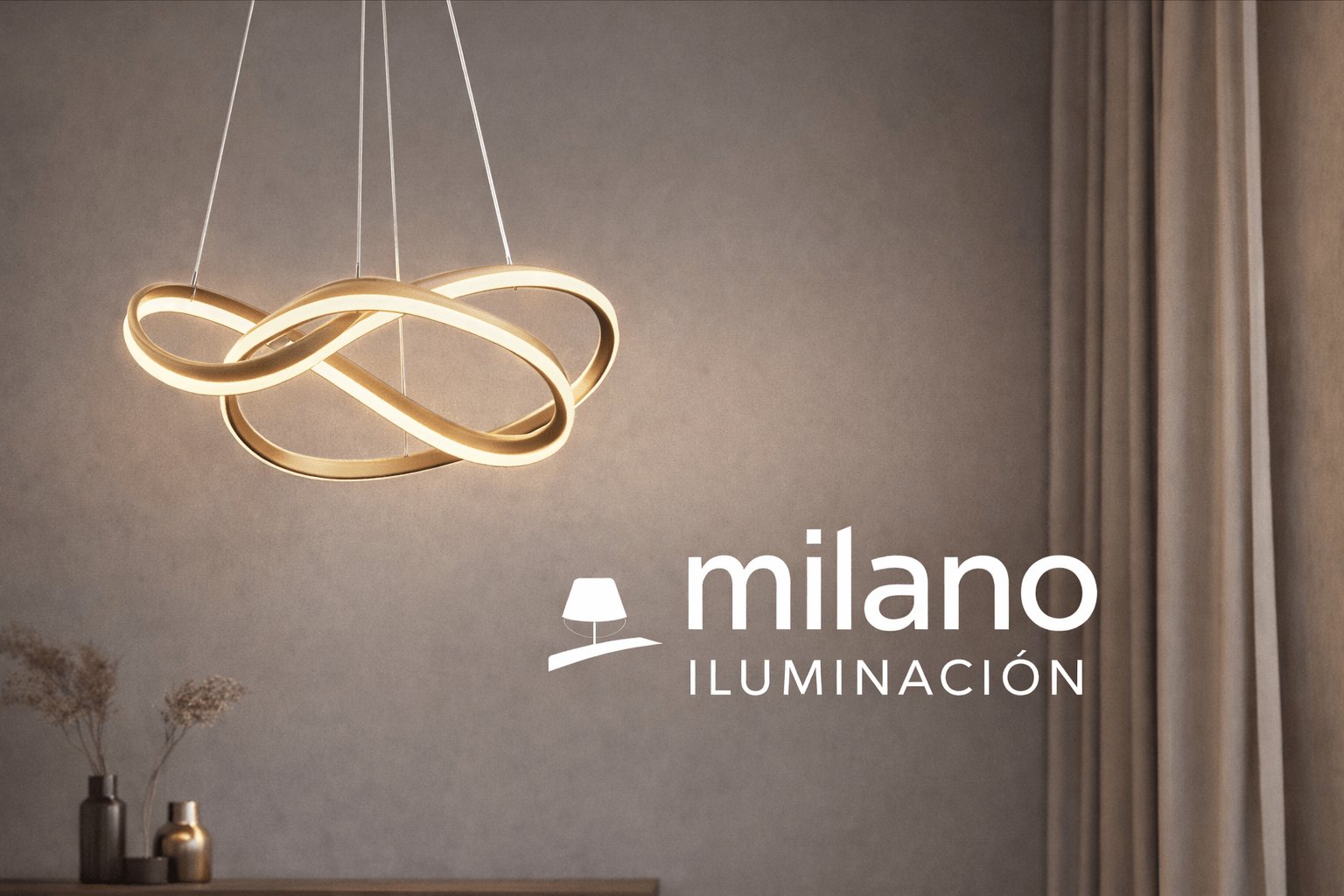 Milan 3 LED 6346 pie de salón