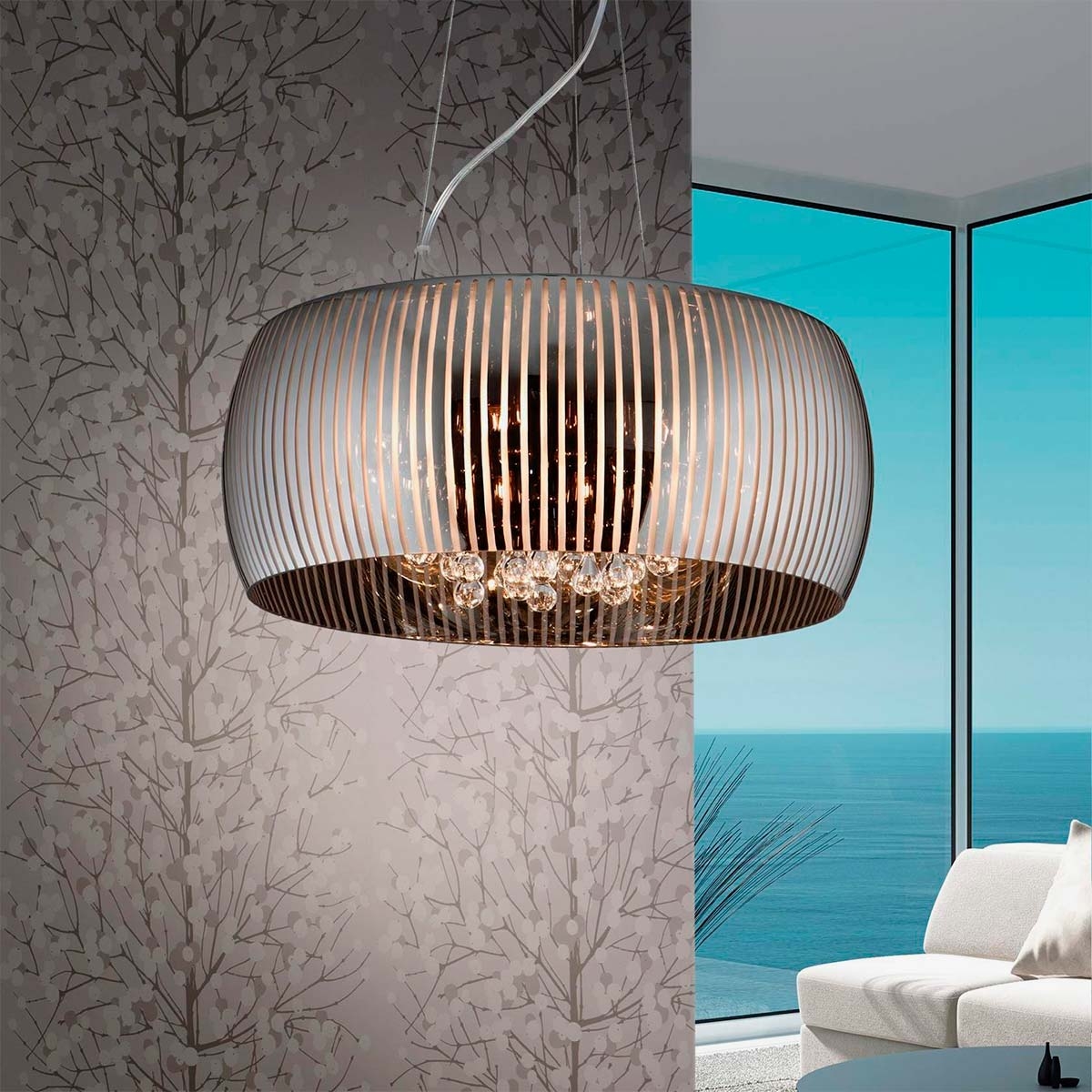 Schuller Colgante ·Argos· Cromo