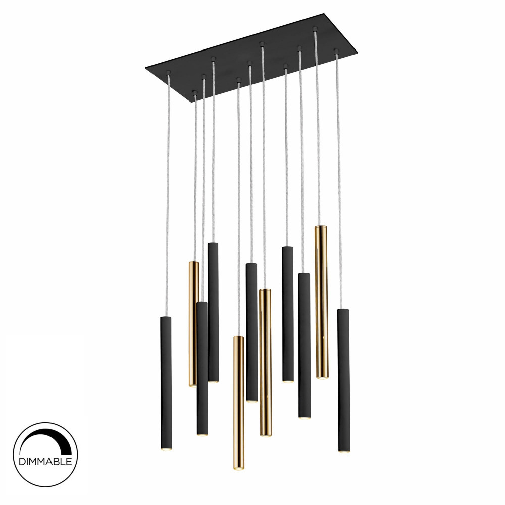Schuller Rect.11L ·Mistral· Acero – Lampara