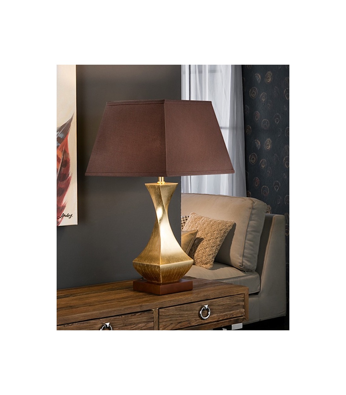 Schuller Sobremesa Deco Oro Grande 1L