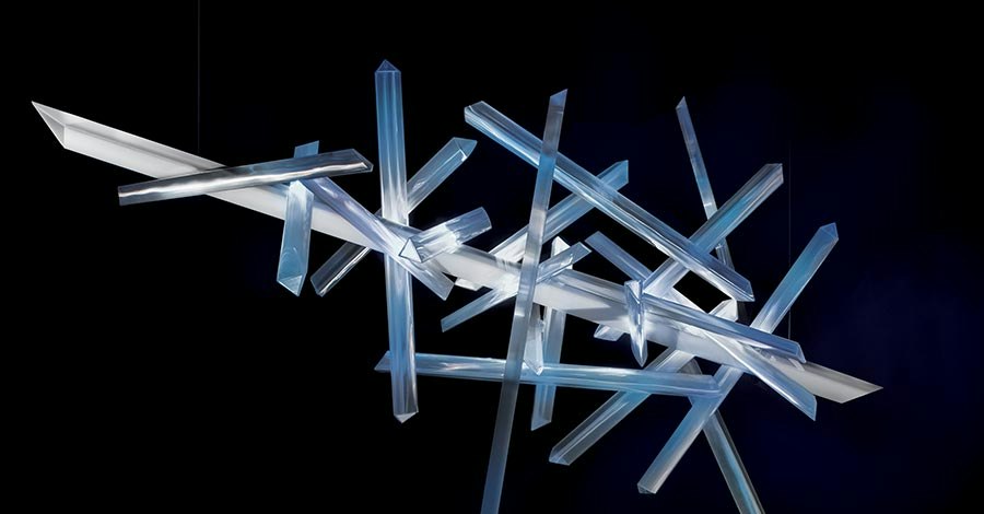 Slamp LA TRAVIATA Light Sculpture 220 suspensión