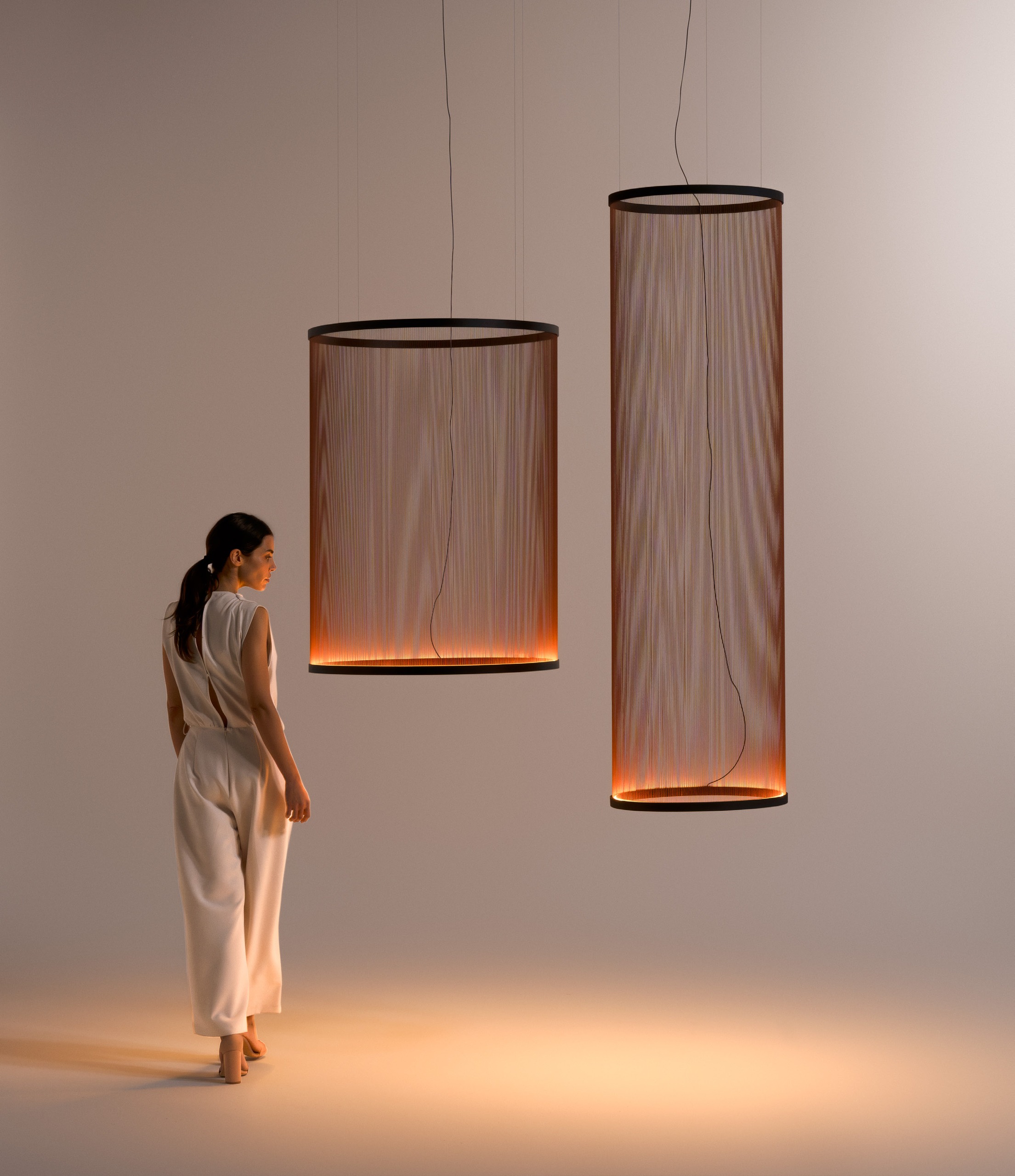 Vibia Array 1810 Push Terra Rojo – Lámpara colgante — imagen 8