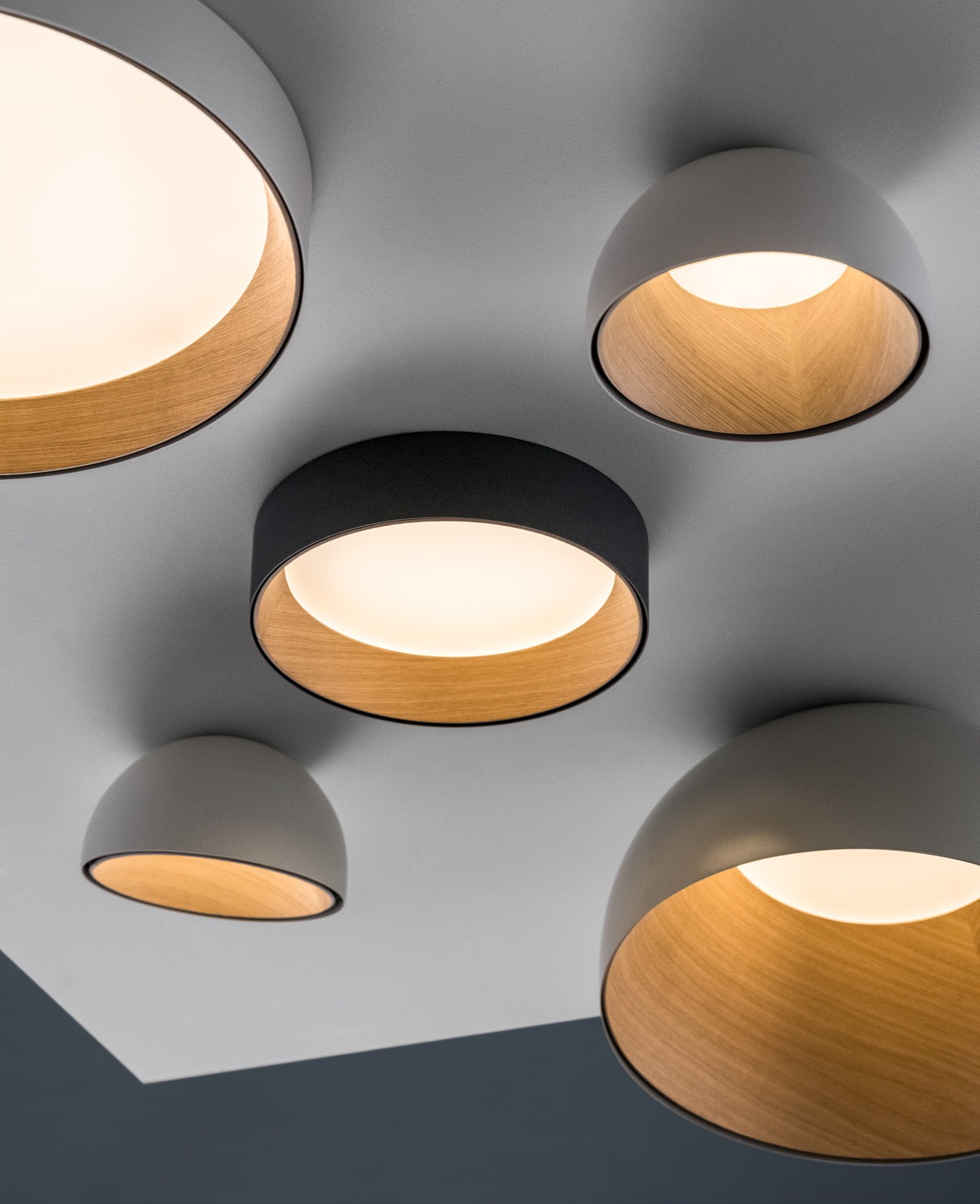 Plafón de techo Duo 4874 - Vibia