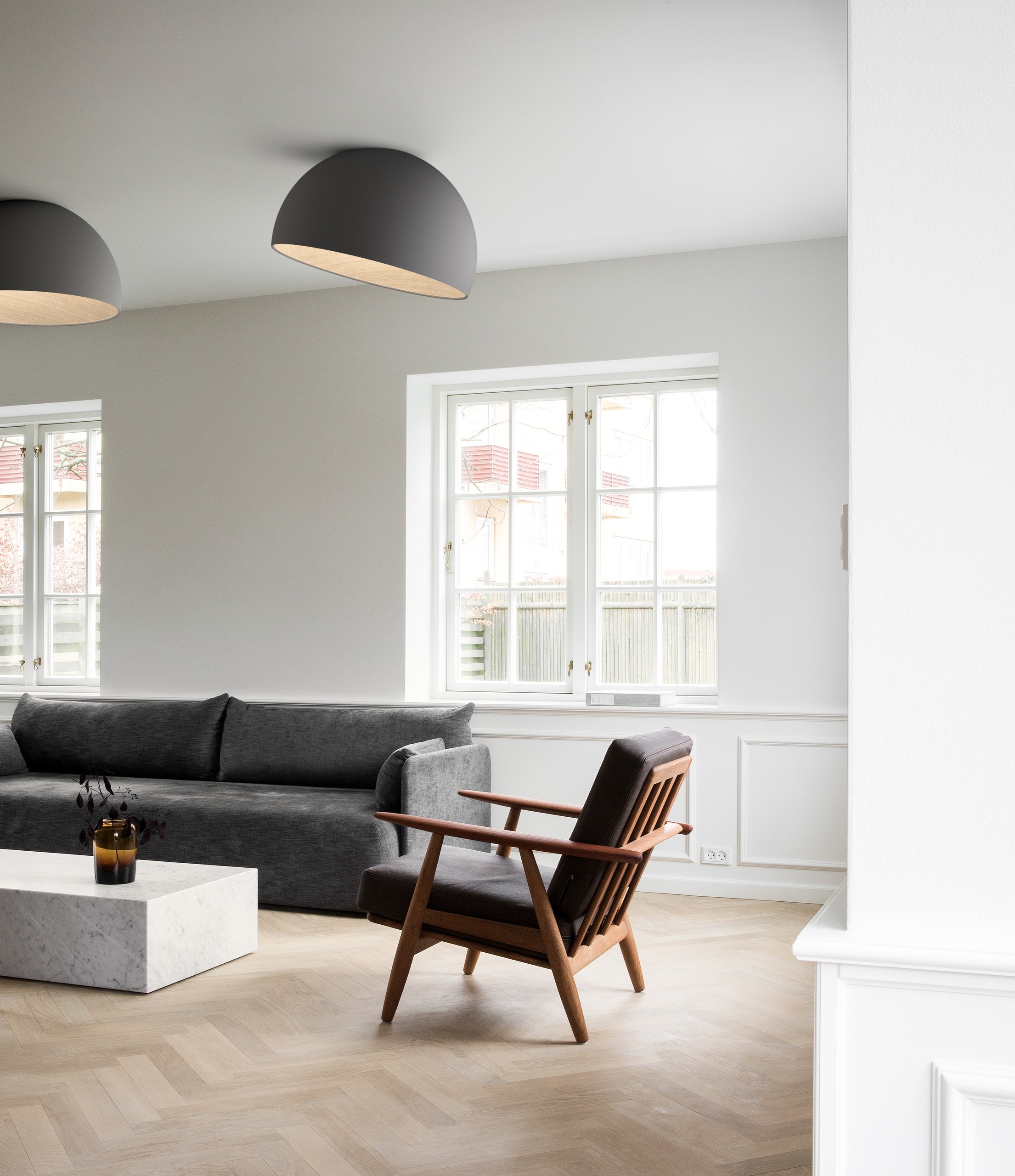 Vibia Duo 2 – Lámpara adosada a techo — imagen 3