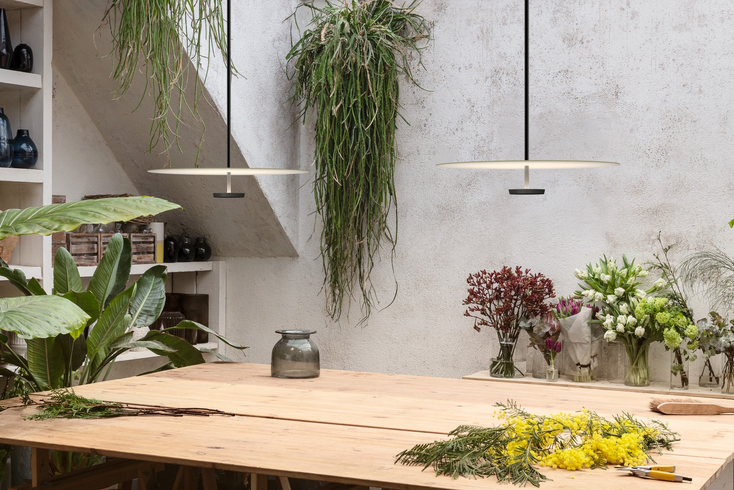 Lámpara colgante Flat 5930 - Vibia