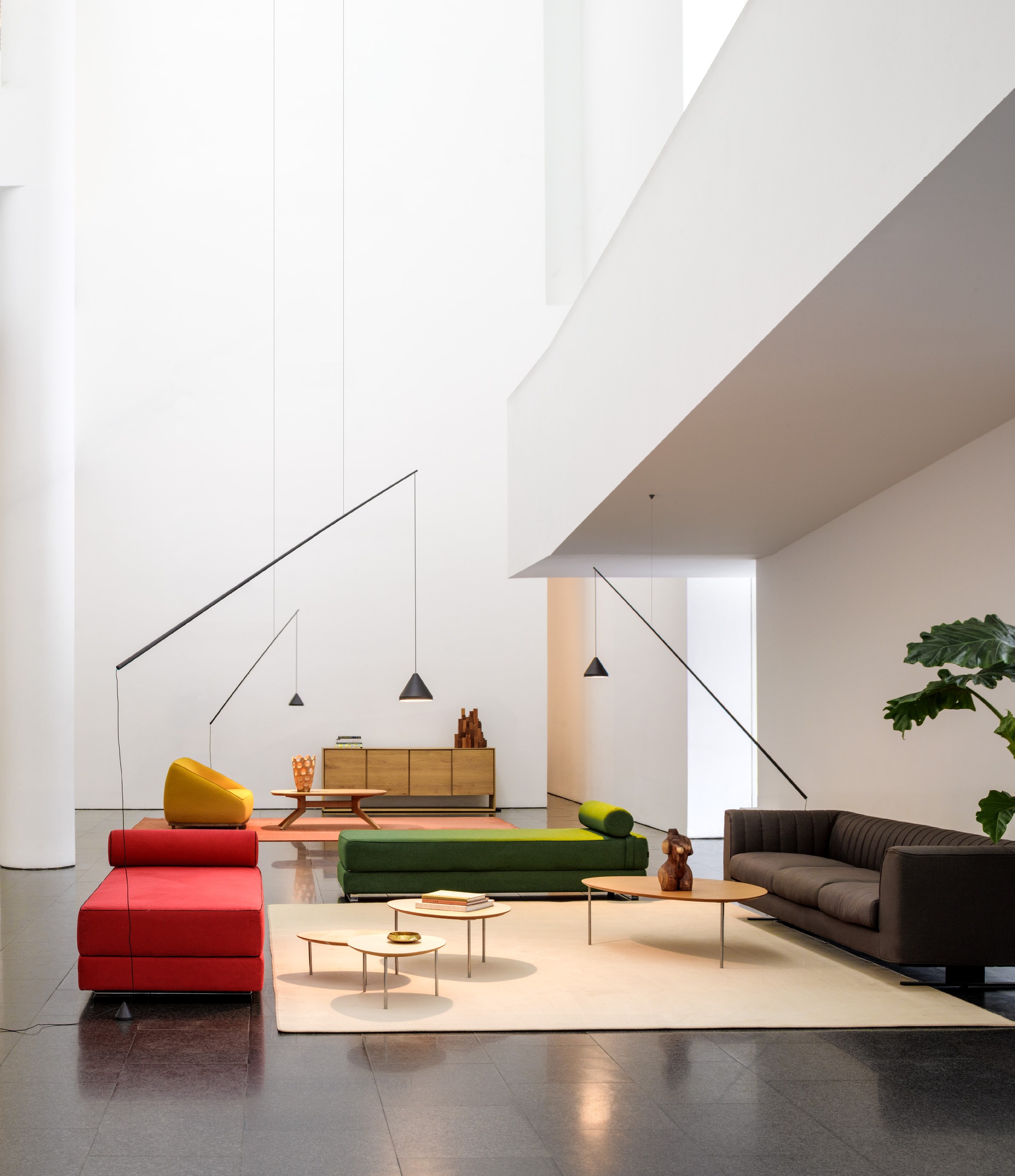 Lámpara pie North 5605/5620 Vibia