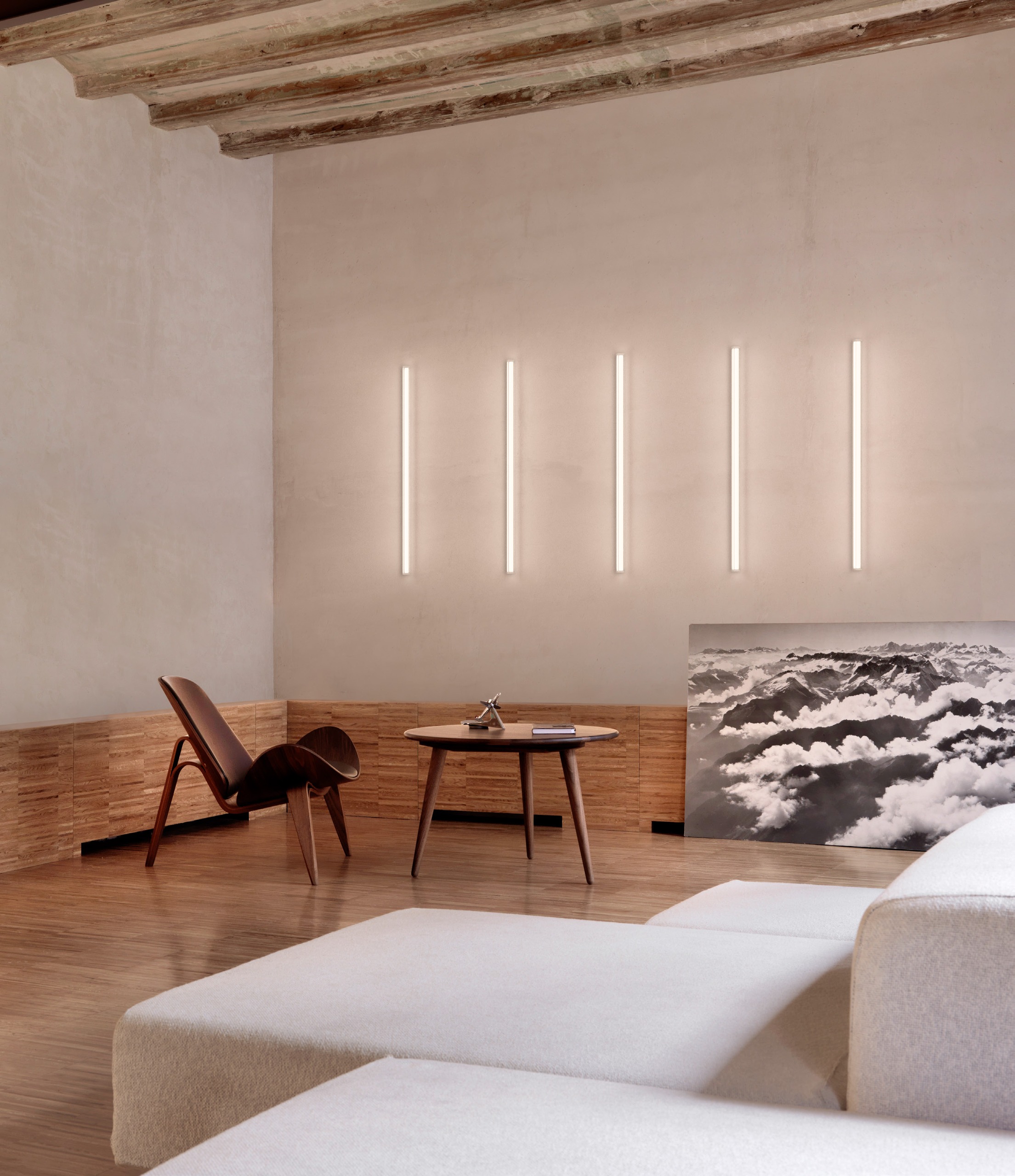 Vibia North, azul grisáceo – Lámpara de pared led — imagen 8