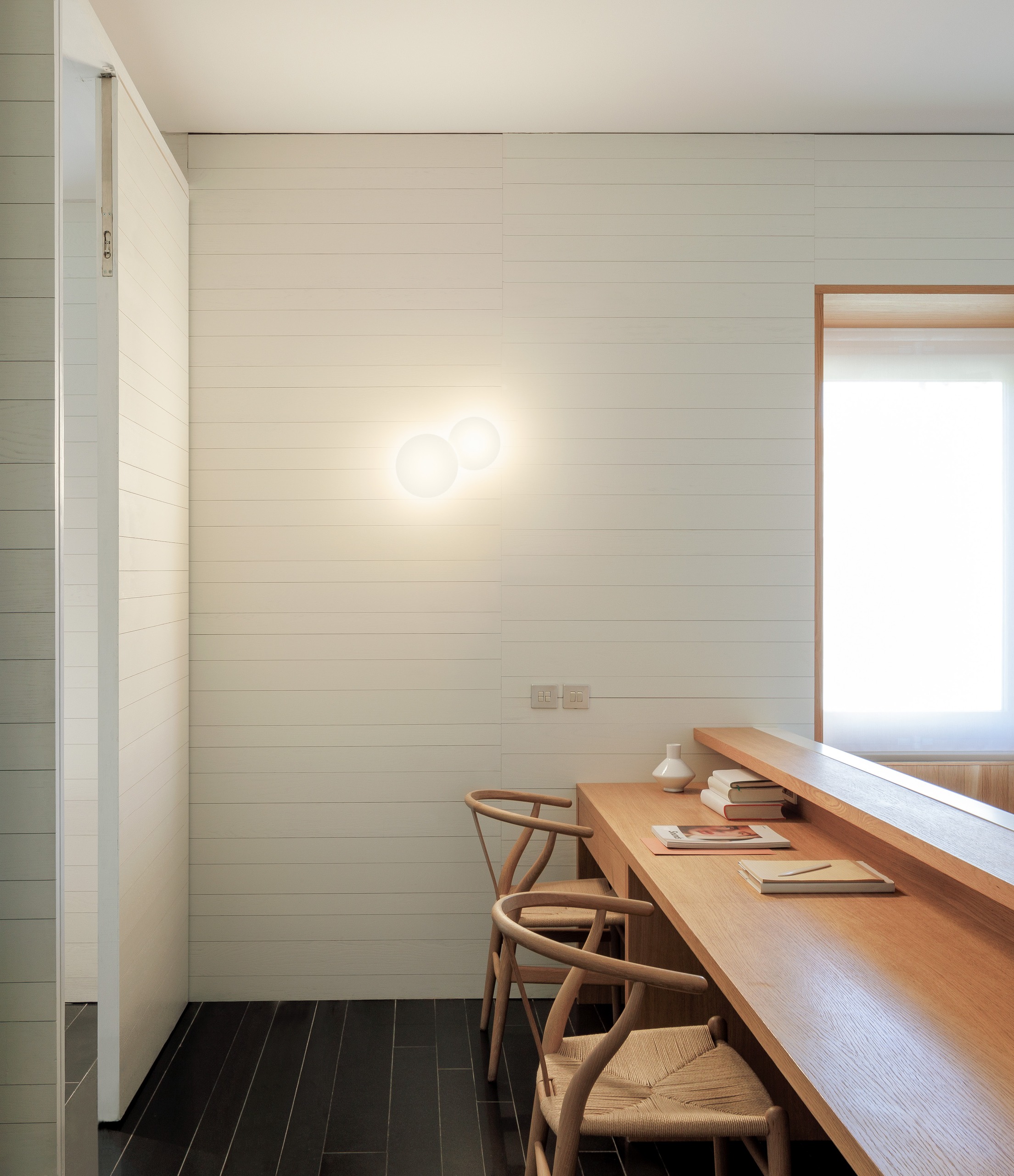 Vibia aplique Puck Wall Art doble con aro – Lámpara — imagen 4