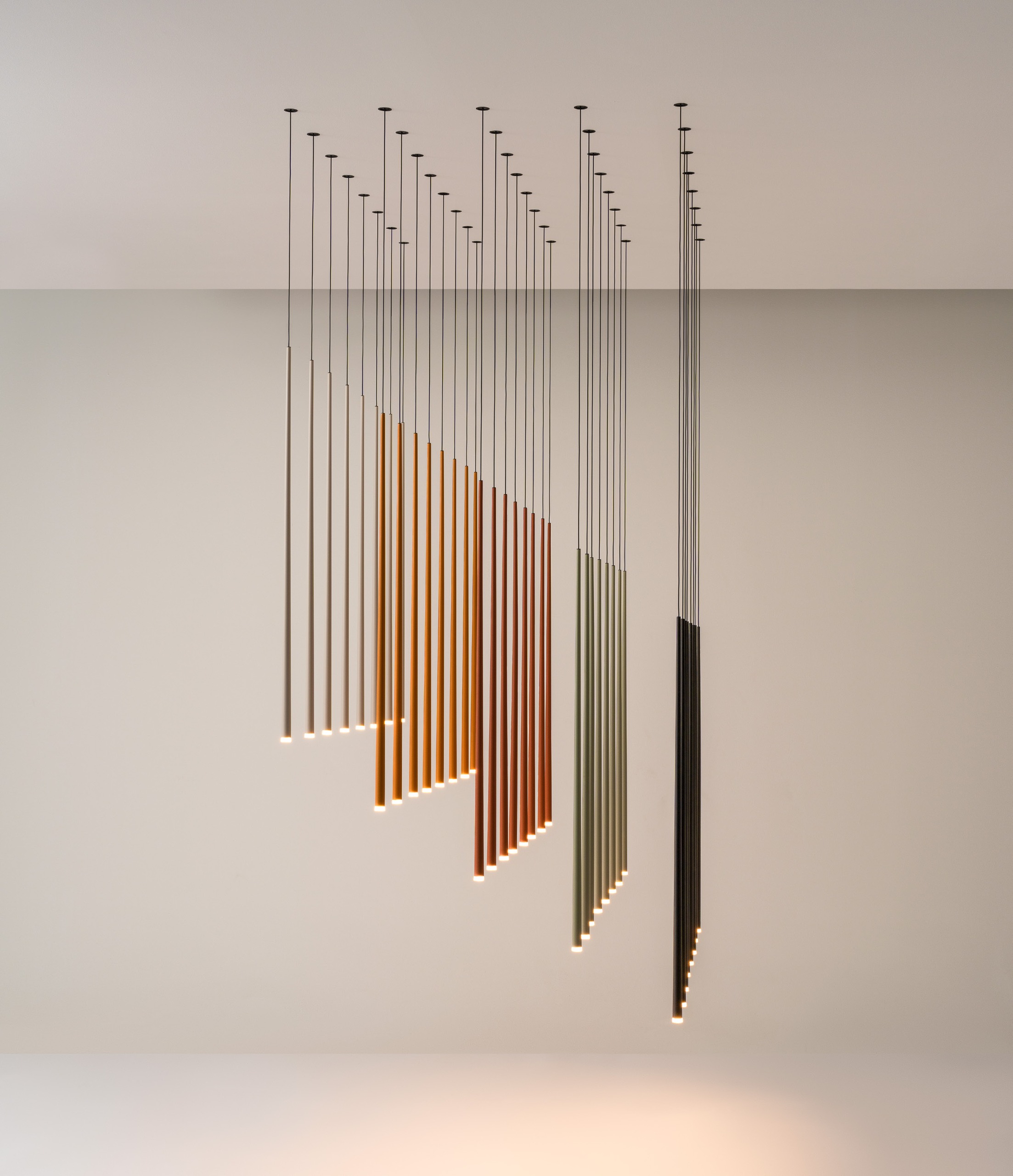 Lámpara colgante Slim 0920 - Vibia