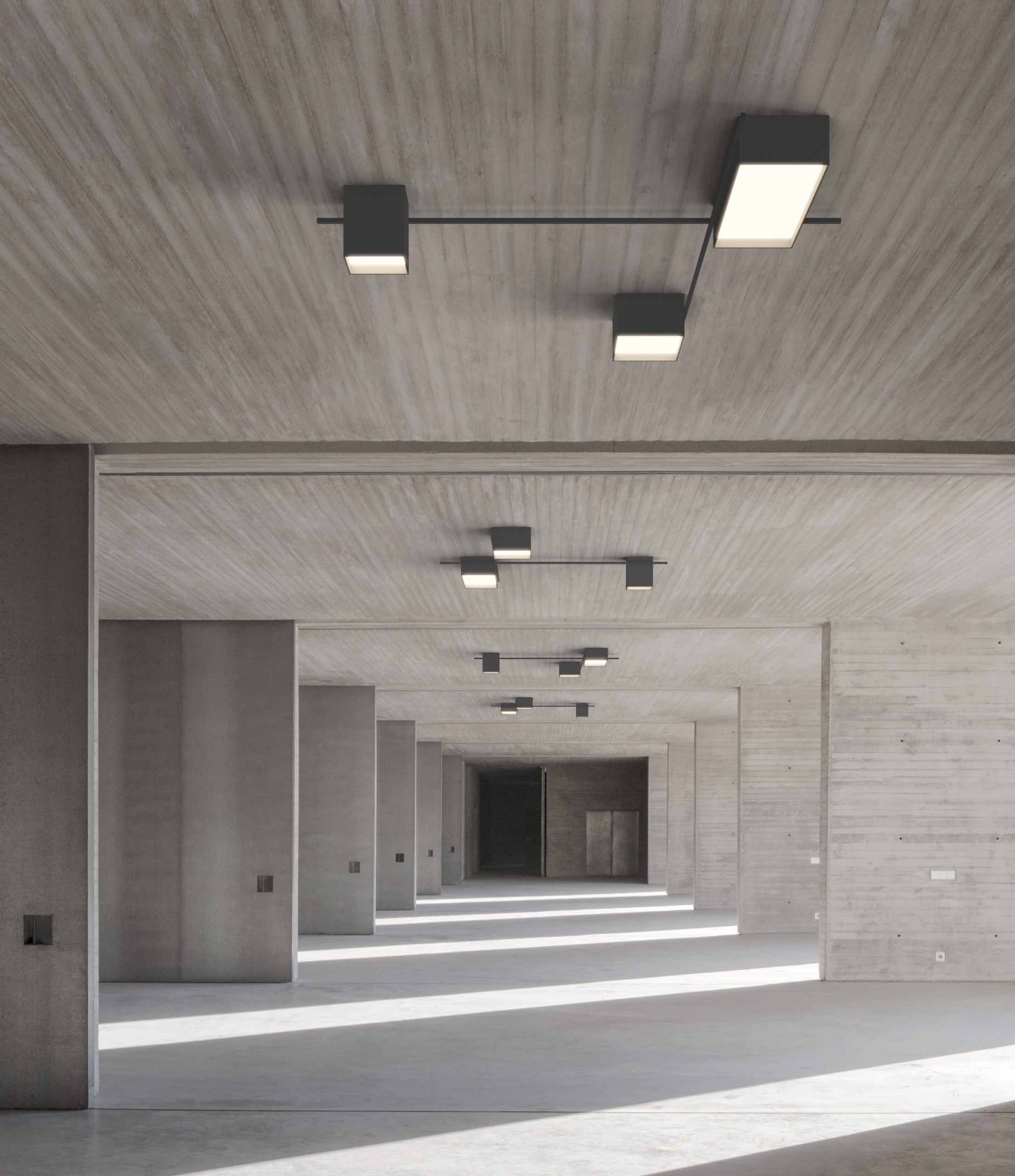 Lámpara adosada a techo STRUCTURAL 2645 - Vibia