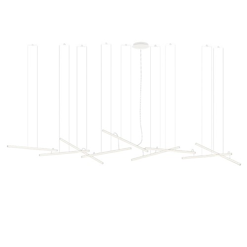 Vibia Halo Lineal 2343 – Lámpara colgante