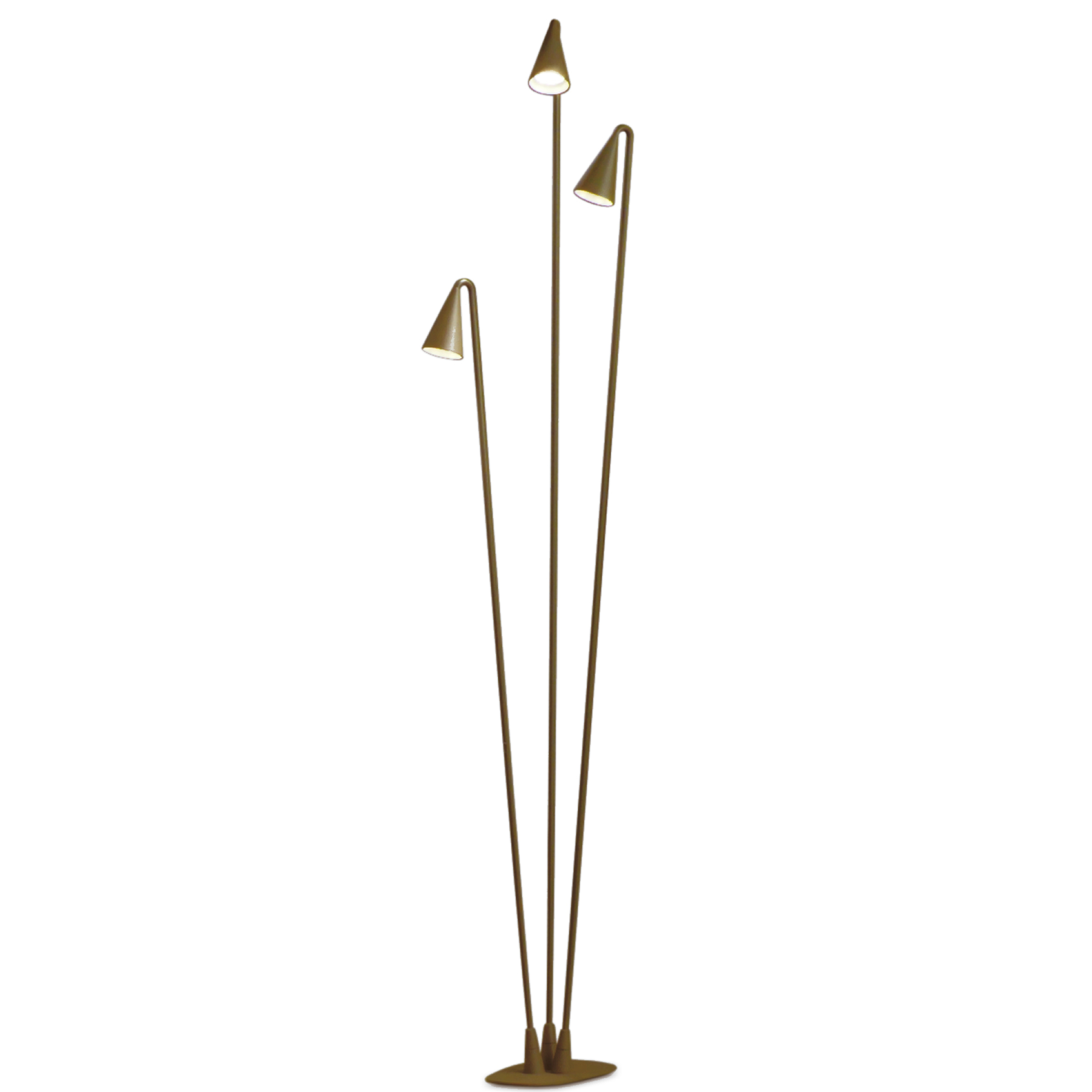 Vibia Brisa Triple 4635 empotrable de suelo para exterior