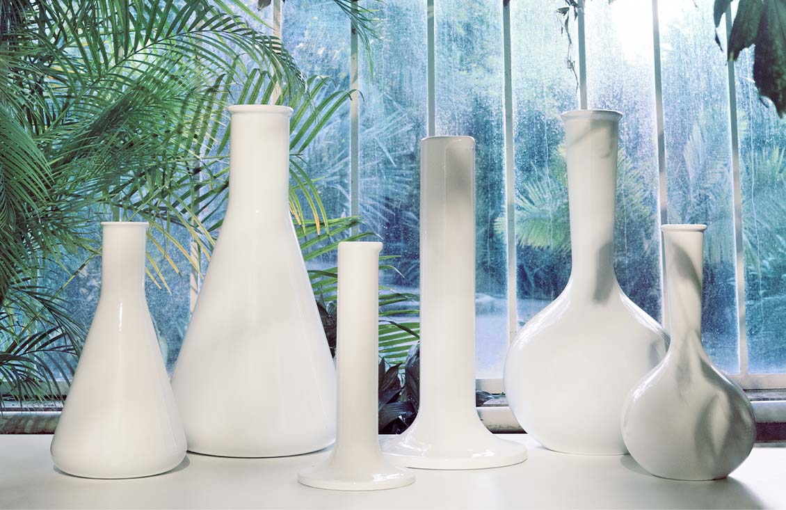 Vondom Chemistubes Erlenmeyer maceta