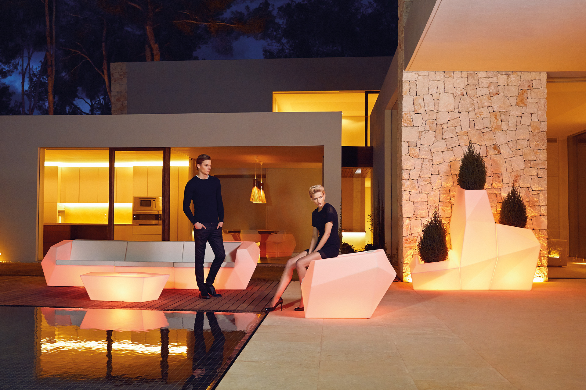 Vondom FAZ MACETA XL MEDIA