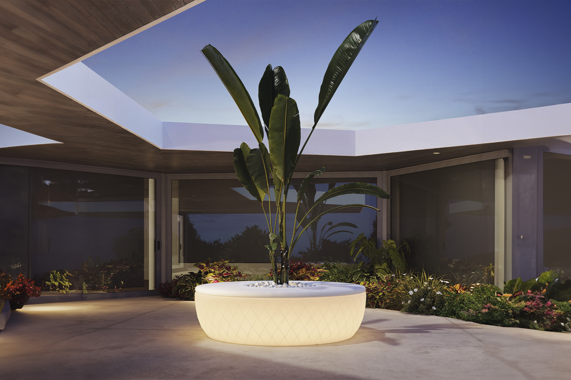 Vondom Isla Vases Ø178x45 maceta