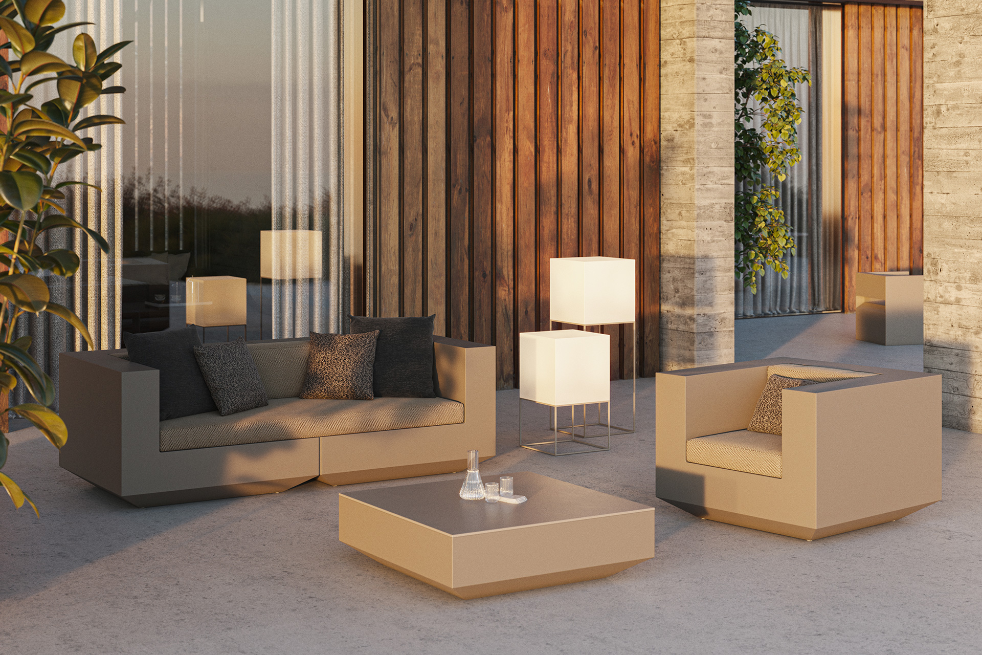 Vondom VELA CHILL PUFF 80x80x40