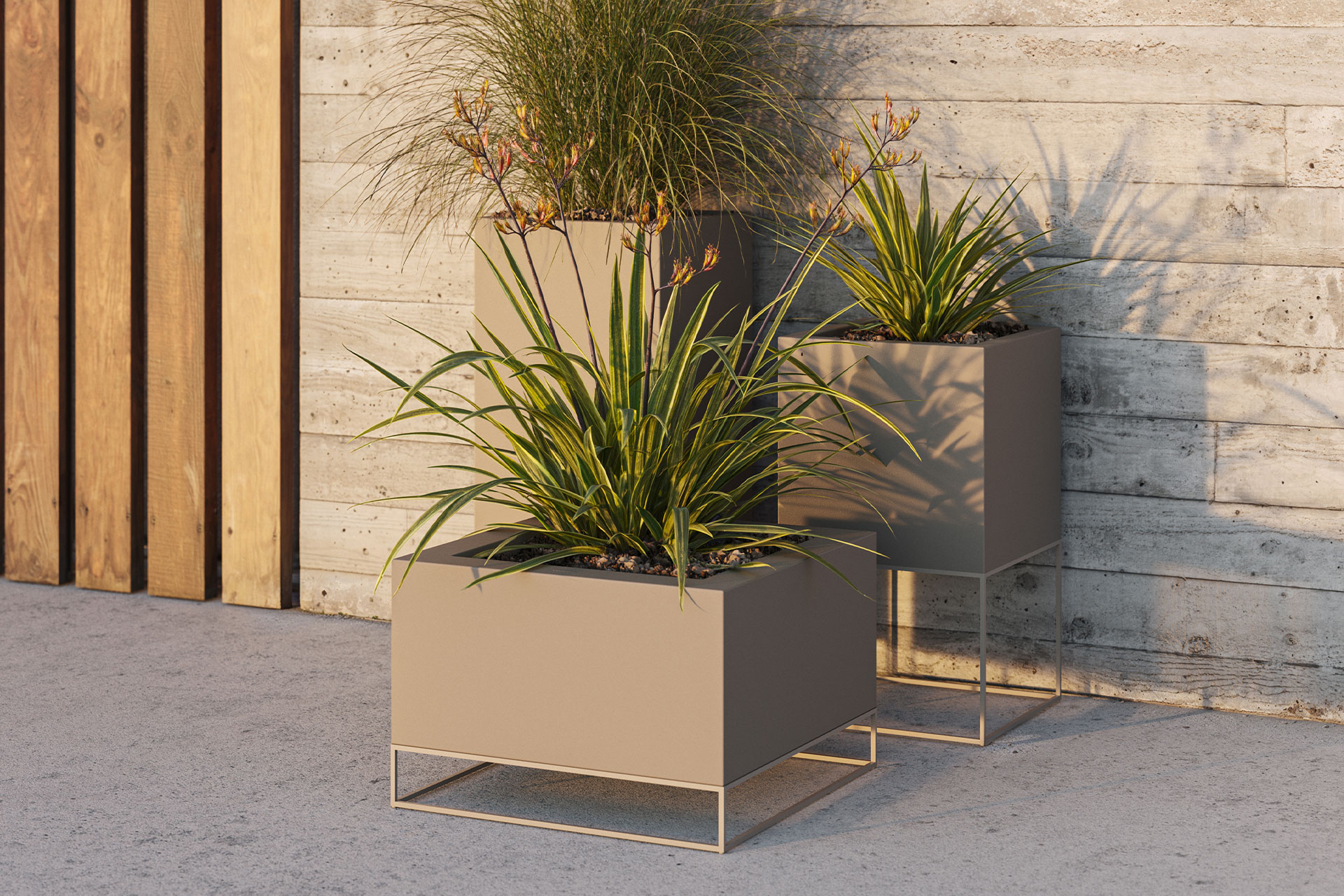 Vondom VELA NANO CUBO 18x18x28 maceta