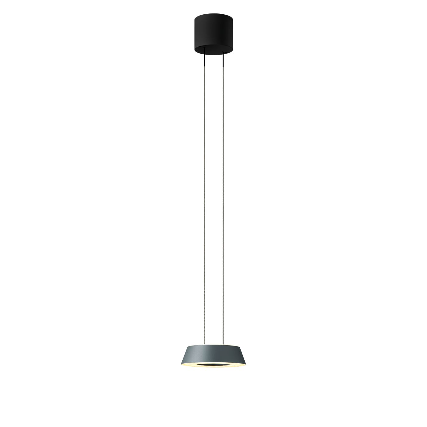 Glance, lámpara de suspensión LED - altura ajustable de forma invisible