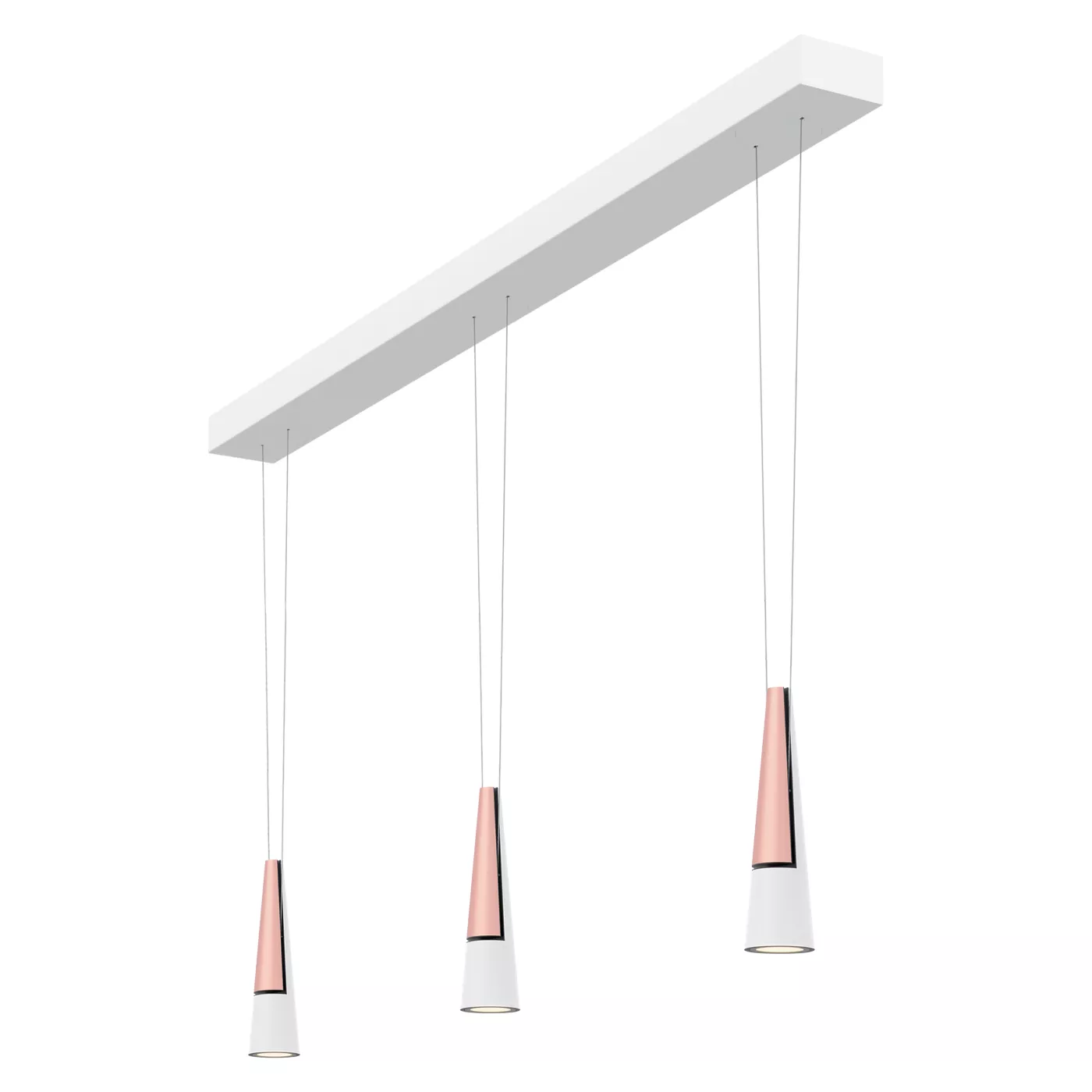 Oligo Slack-Line Cone, 3 focos – Lámpara de suspensión led — imagen 3