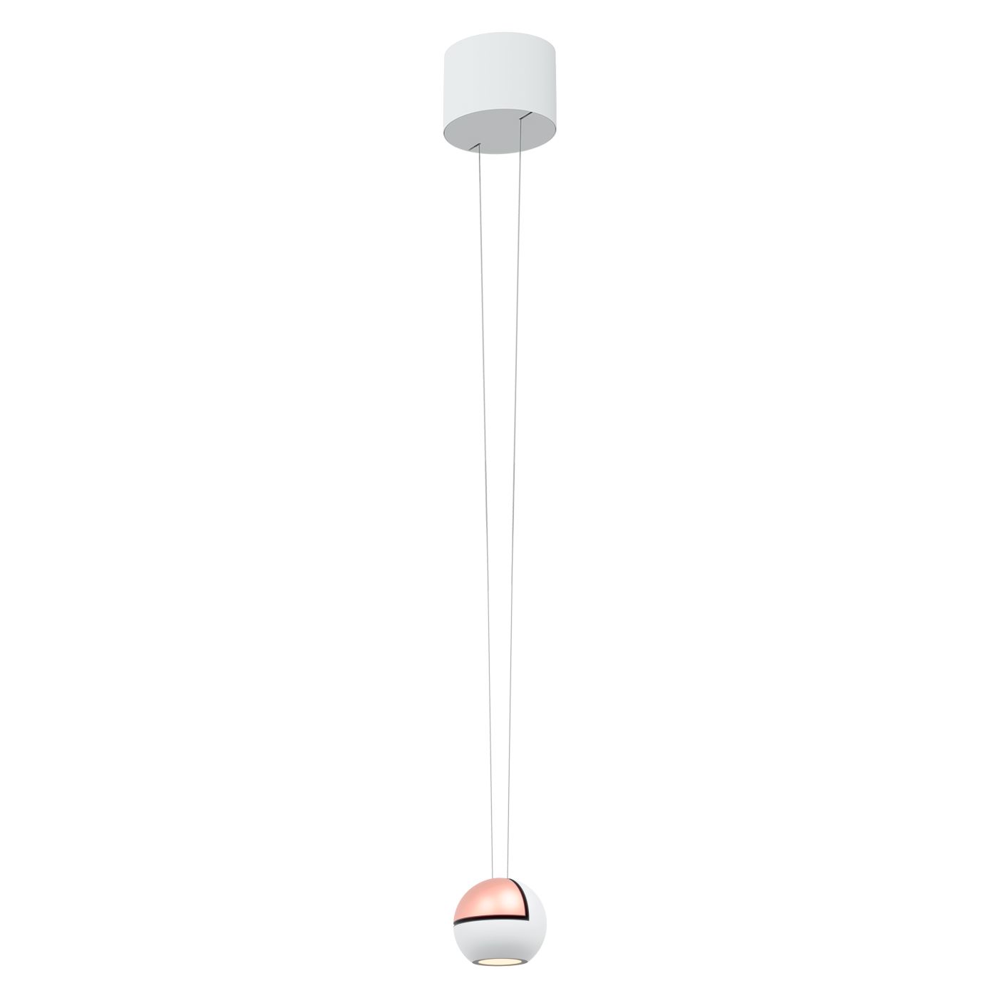 Oligo Slack-Line Globe, lámpara de suspensión LED 1 foco