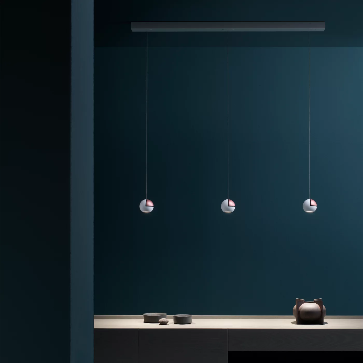 Oligo Slack-Line Globe, 3 focos – Lámpara de suspensión led — imagen 4