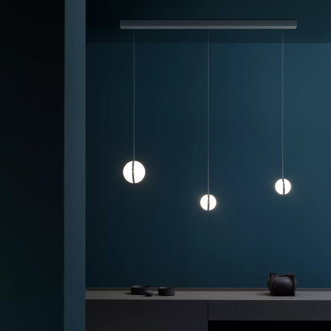 Oligo Slack-Line Nova, 3 focos – Lámpara de suspensión led — imagen 4
