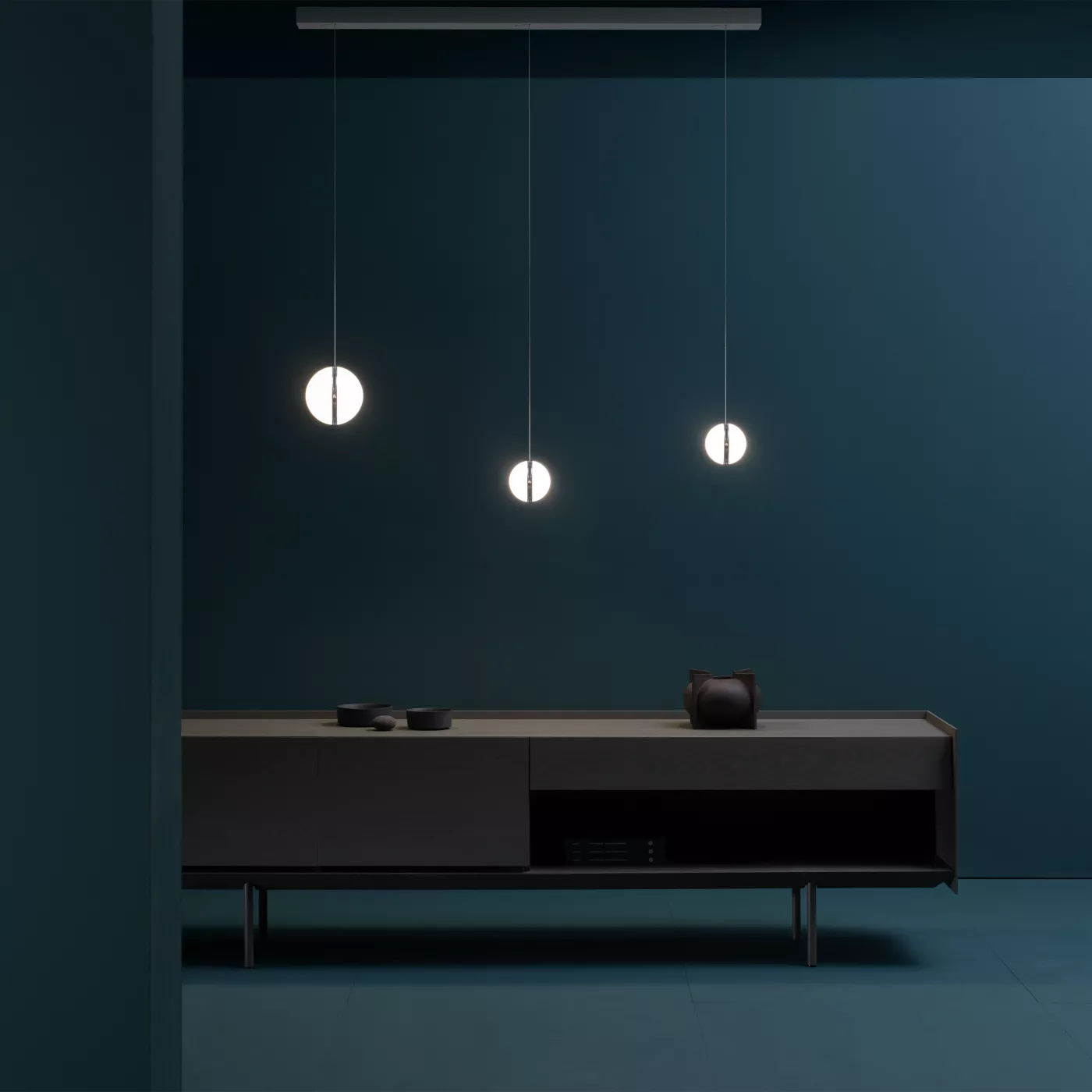 Oligo Slack-Line Nova, 3 focos – Lámpara de suspensión led — imagen 5