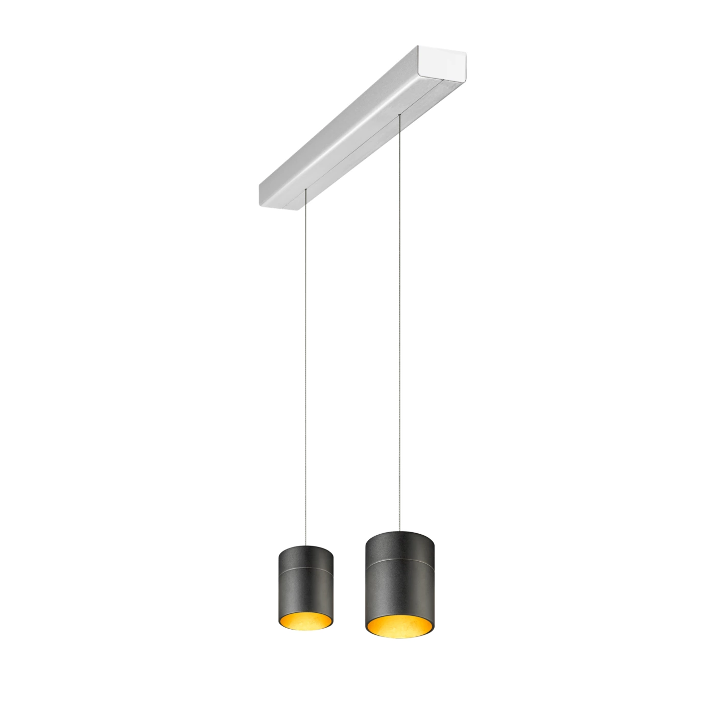 Oligo Tudor, 2 focos - altura ajustable de forma invisible – Lámpara de suspensión led — imagen 3
