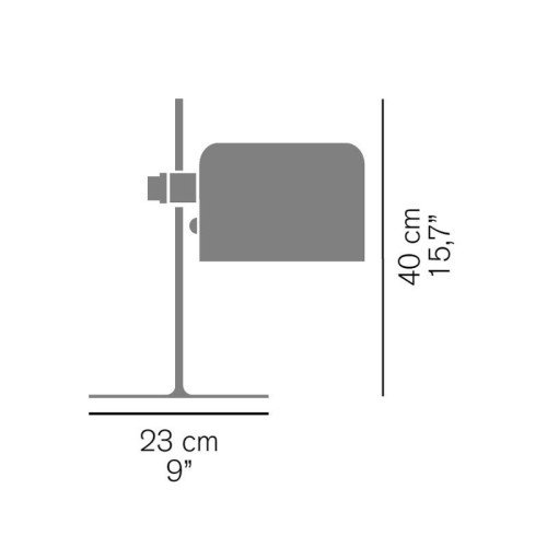 Oluce Coupé – Lámpara de sobremesa — imagen 3